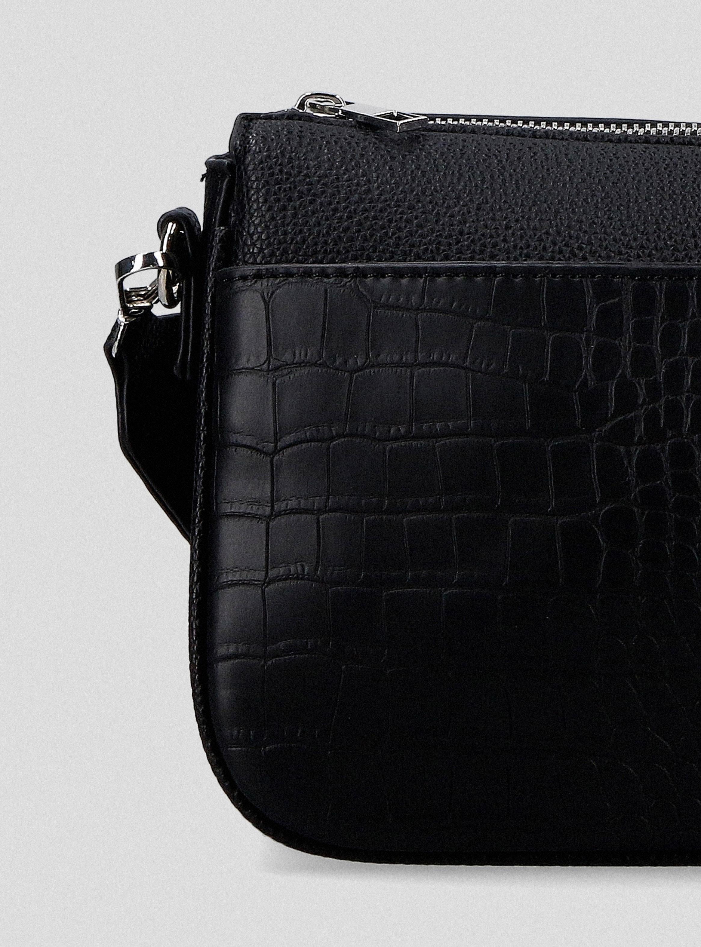 Cartera Crossbody Detalle Croco-5