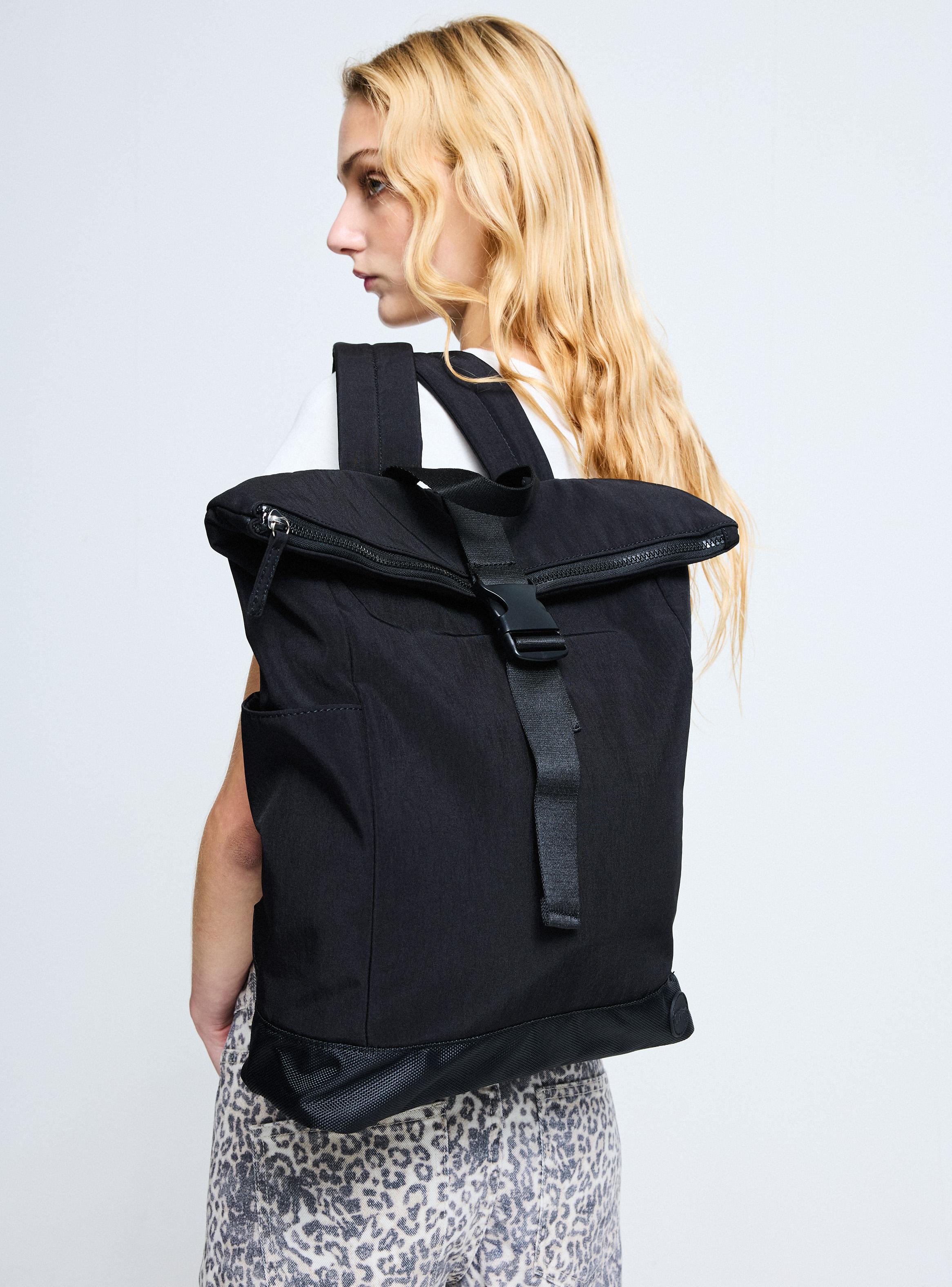Mochila de Nylon Travel con Cierre Ajustable-5