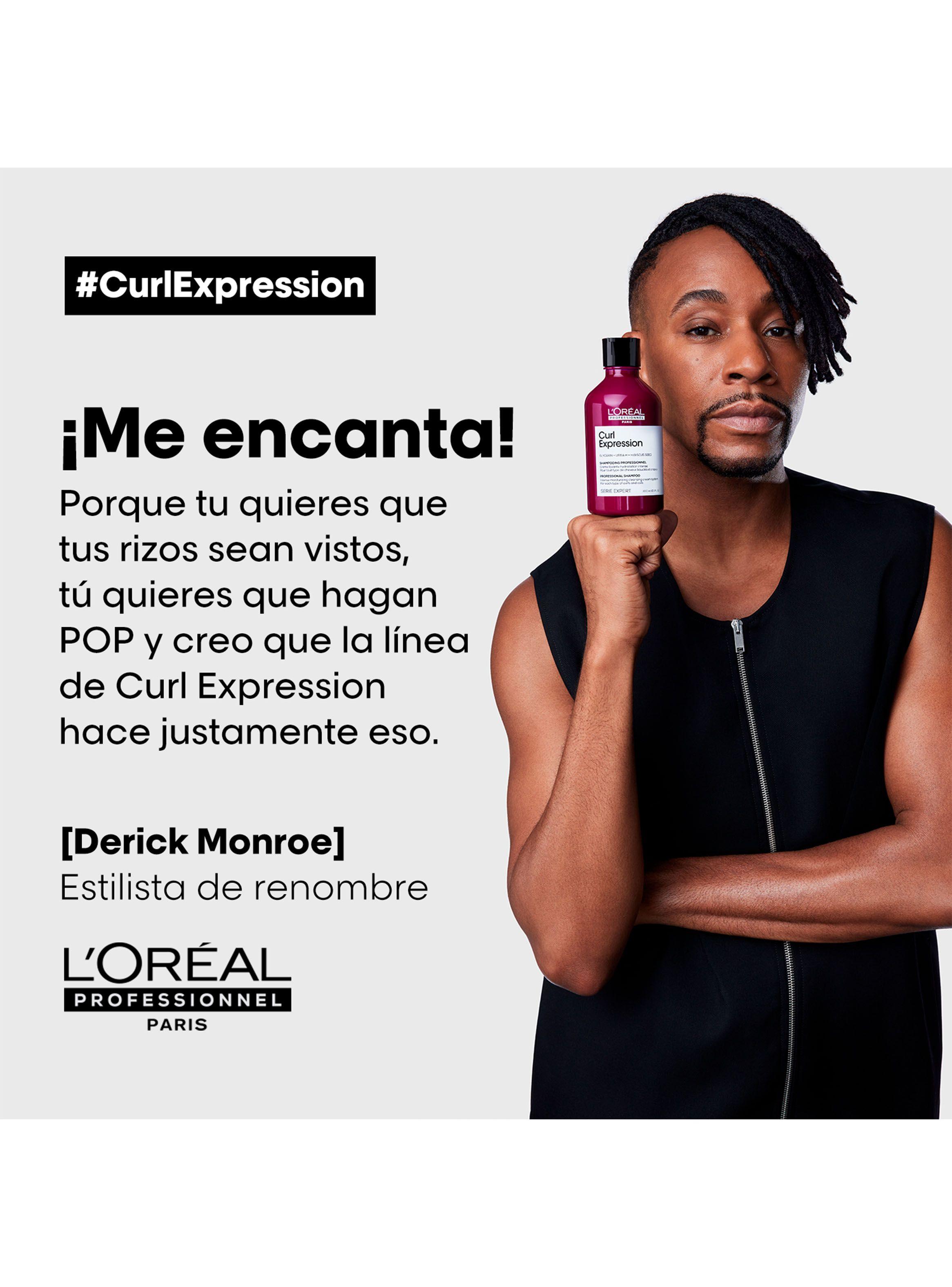 Shampoo Anti Residuos Limpieza Profunda Cabello Rizado y Ondas Curl Expression 500 ml-3