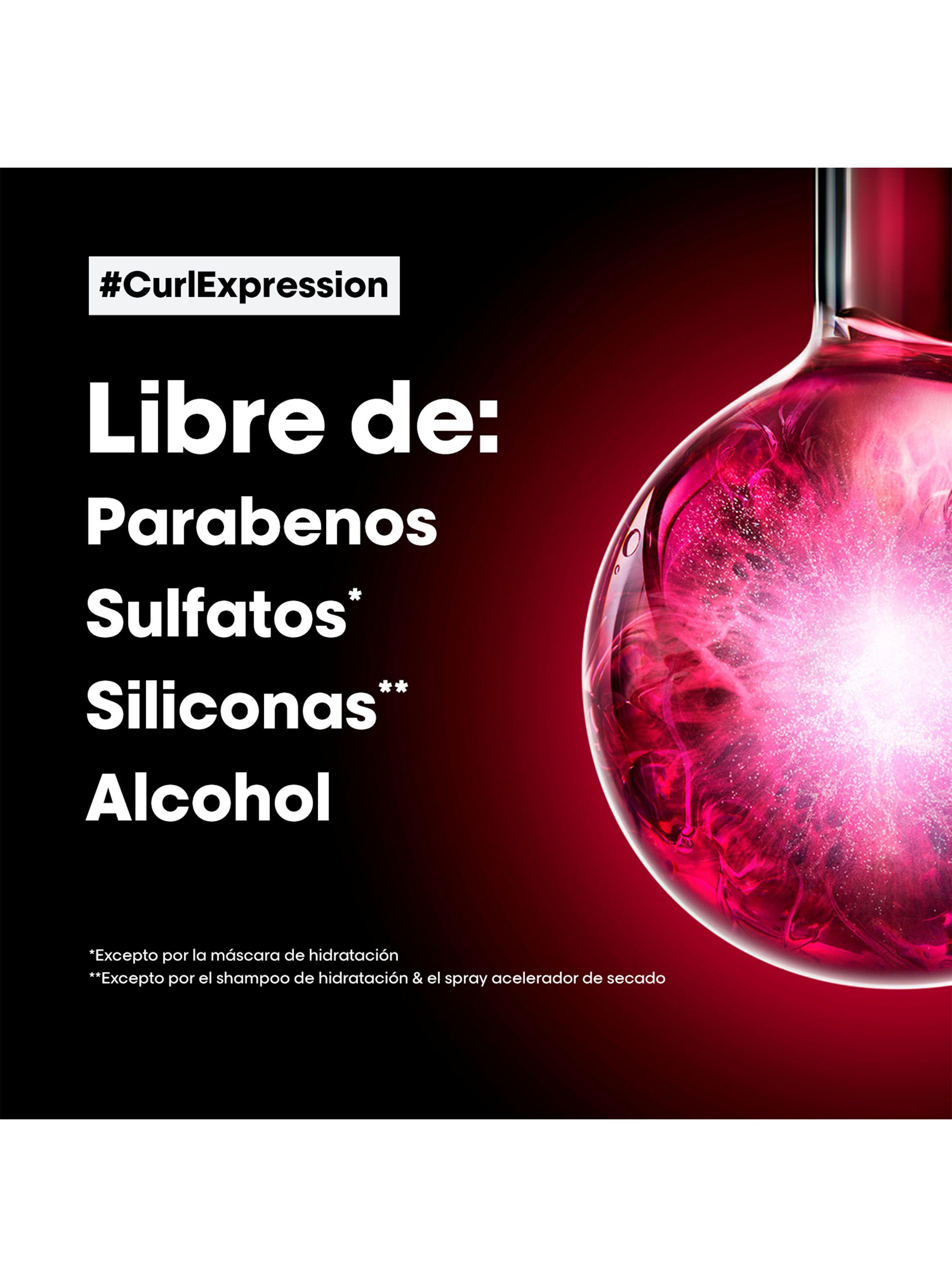 Shampoo Anti Residuos Limpieza Profunda Cabello Rizado y Ondas Curl Expression 500 ml-1