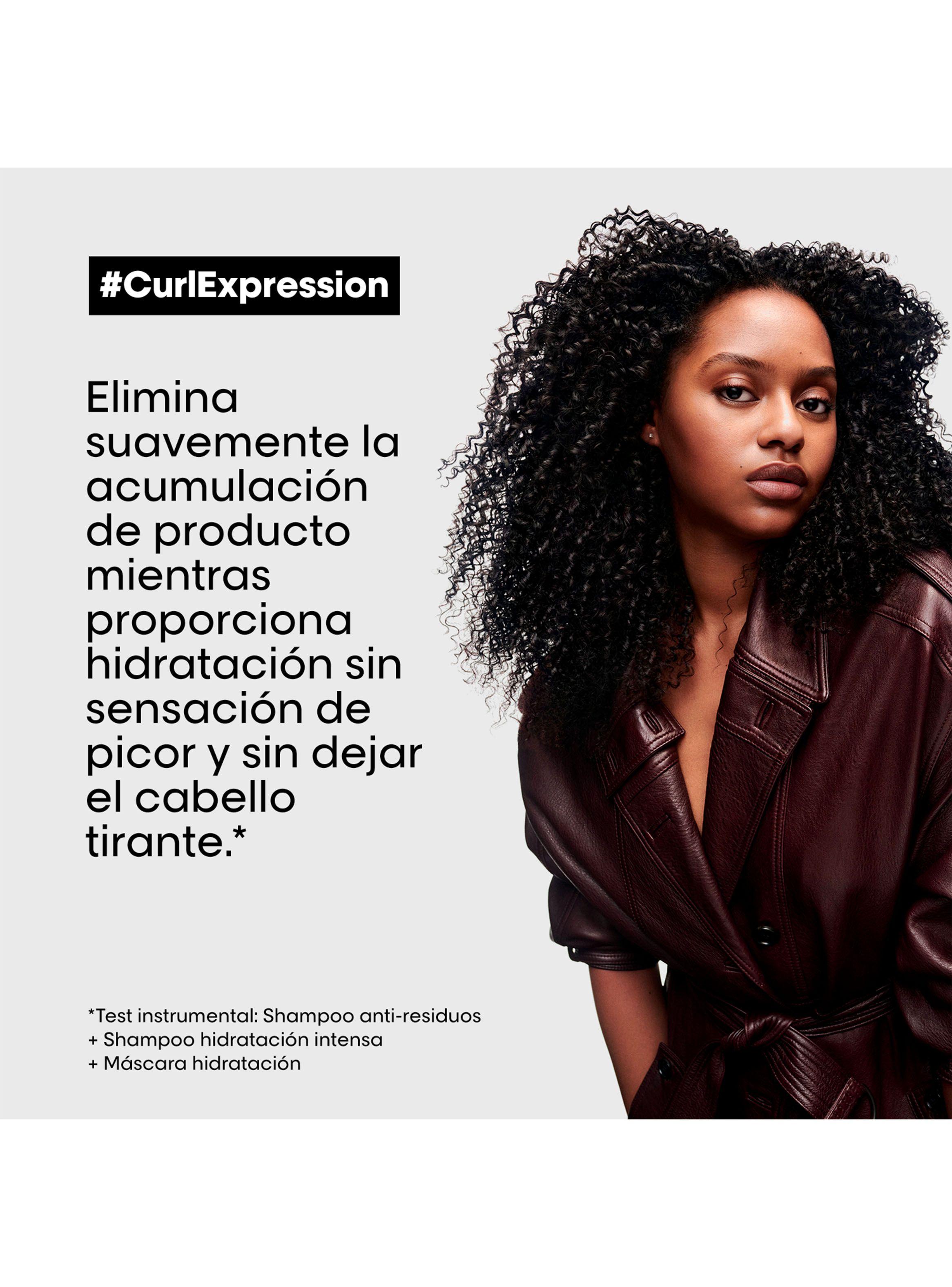 Shampoo Anti Residuos Limpieza Profunda Cabello Rizado y Ondas Curl Expression 500 ml-4