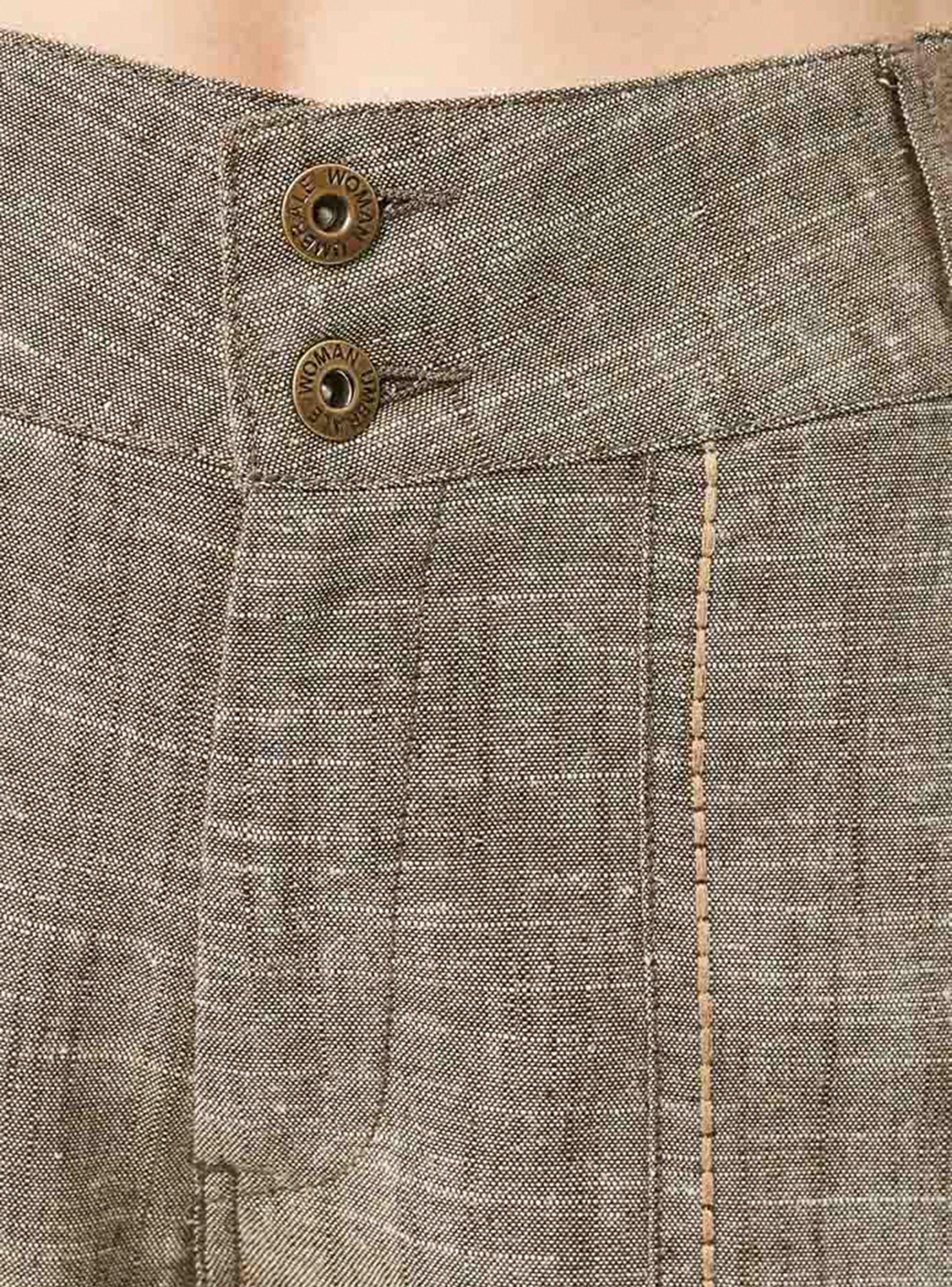 Pantalón Lino Holgado Umbrale-2