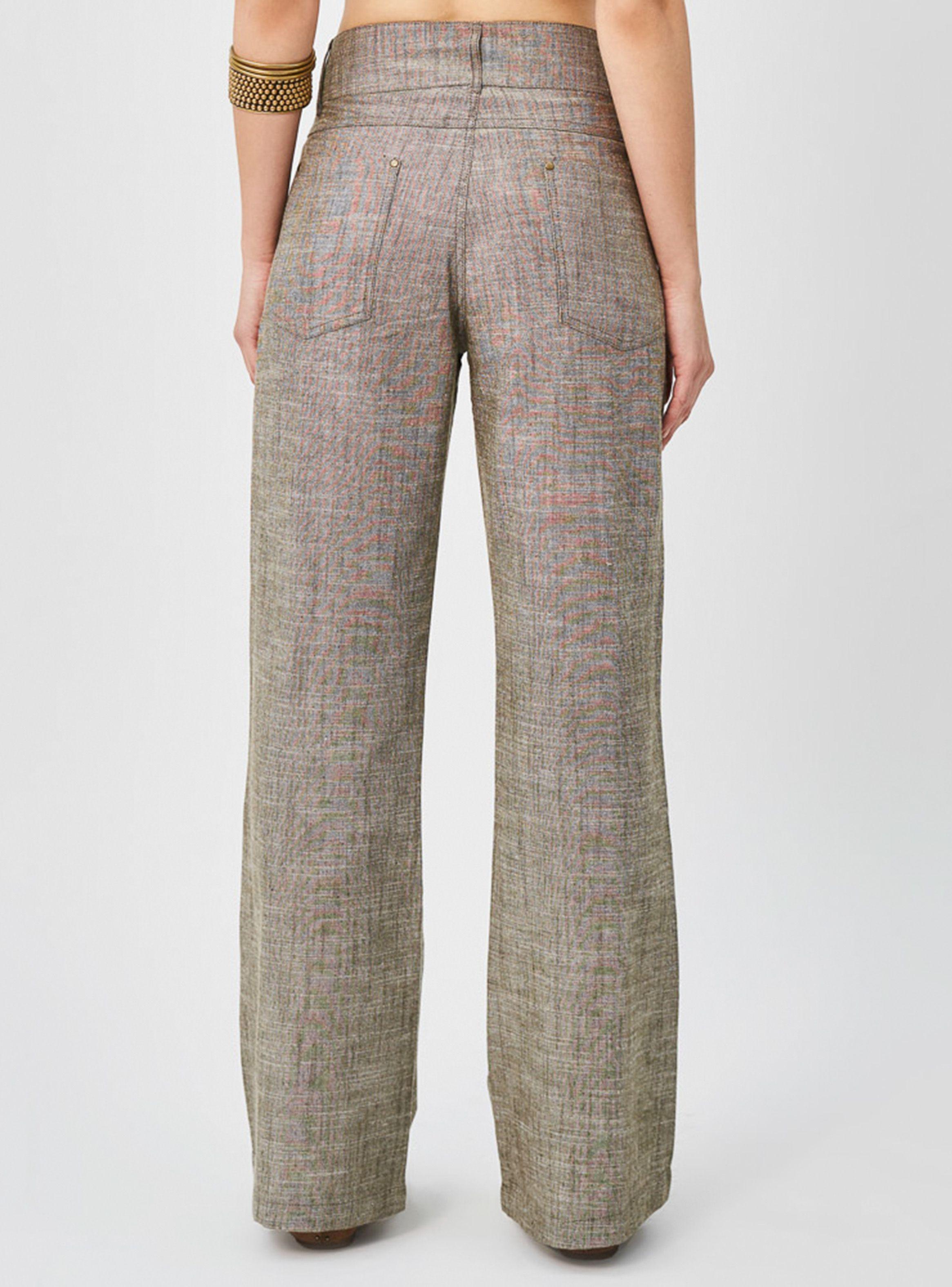 Pantalón Lino Holgado Umbrale-1
