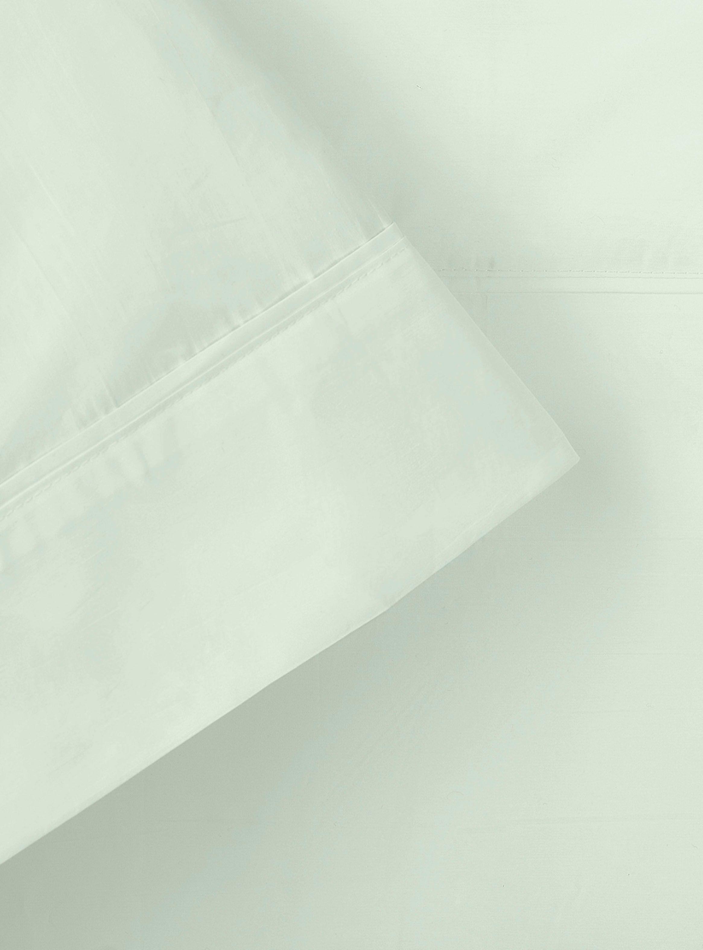 Sábana Lisa Menta 220 Hilos 2 Plazas-1