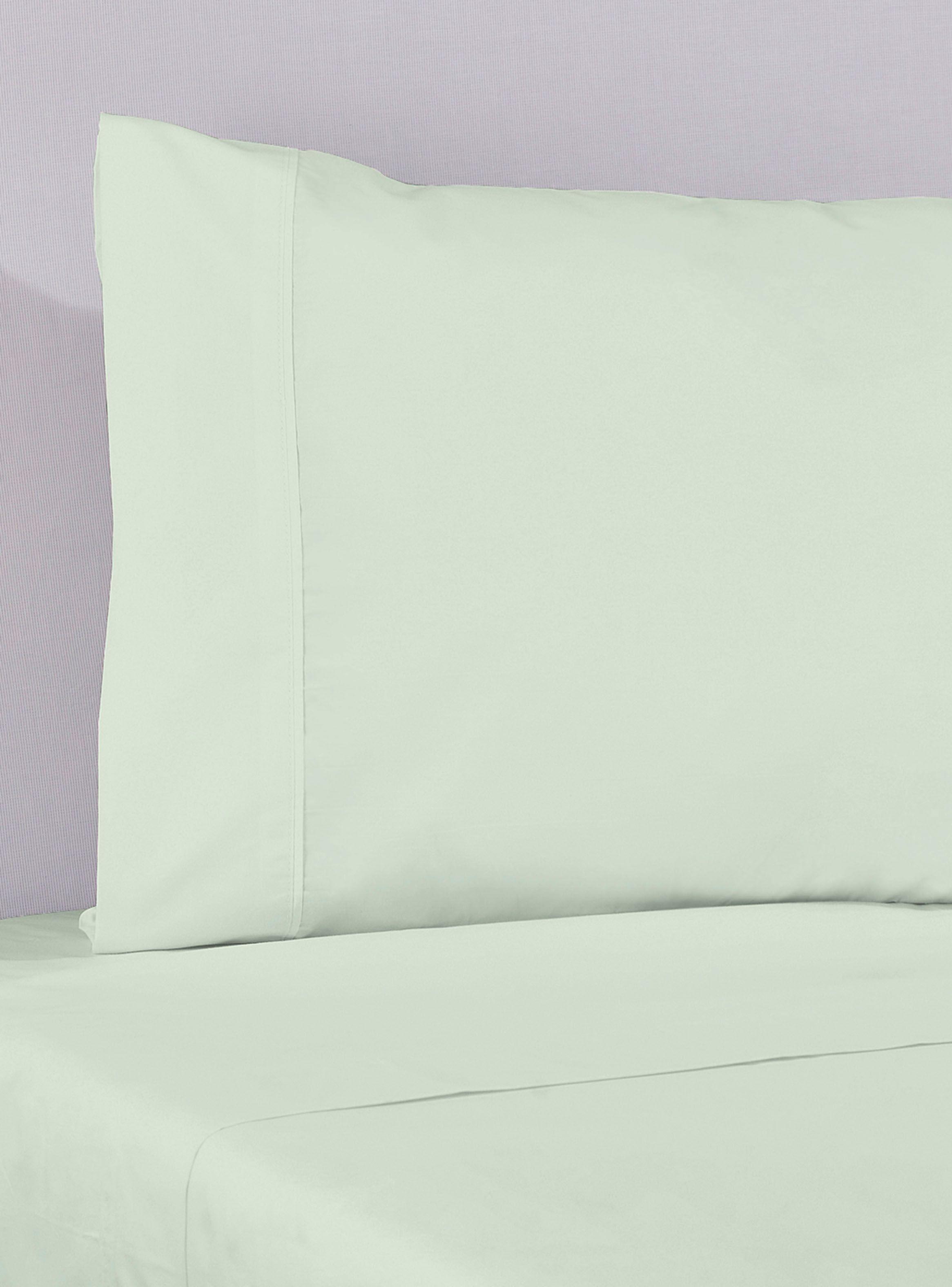 Sábana Lisa Menta 220 Hilos 2 Plazas-0