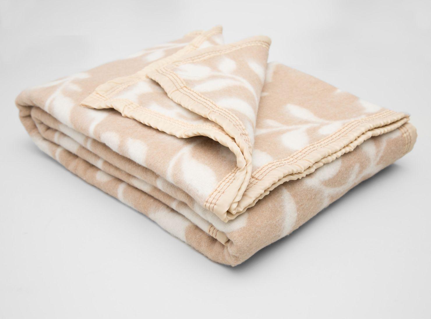 Frazada 1.5 Plazas Jacquard Beige-2