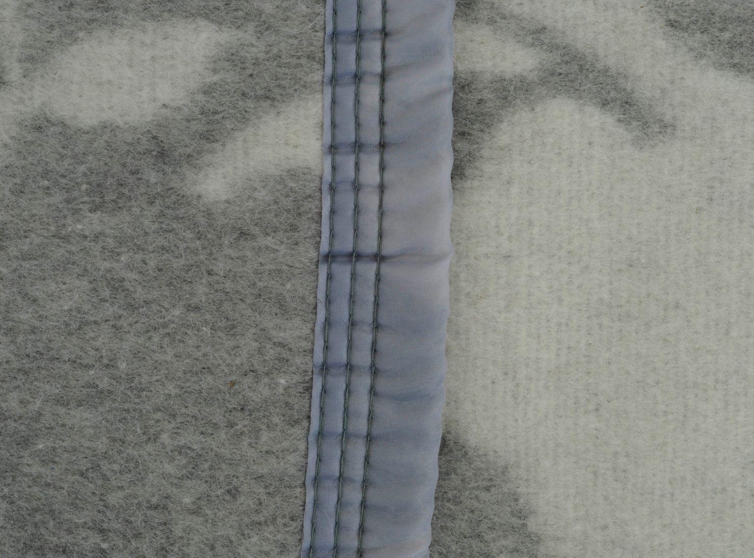Frazada 2 Plazas Jacquard Gris-2