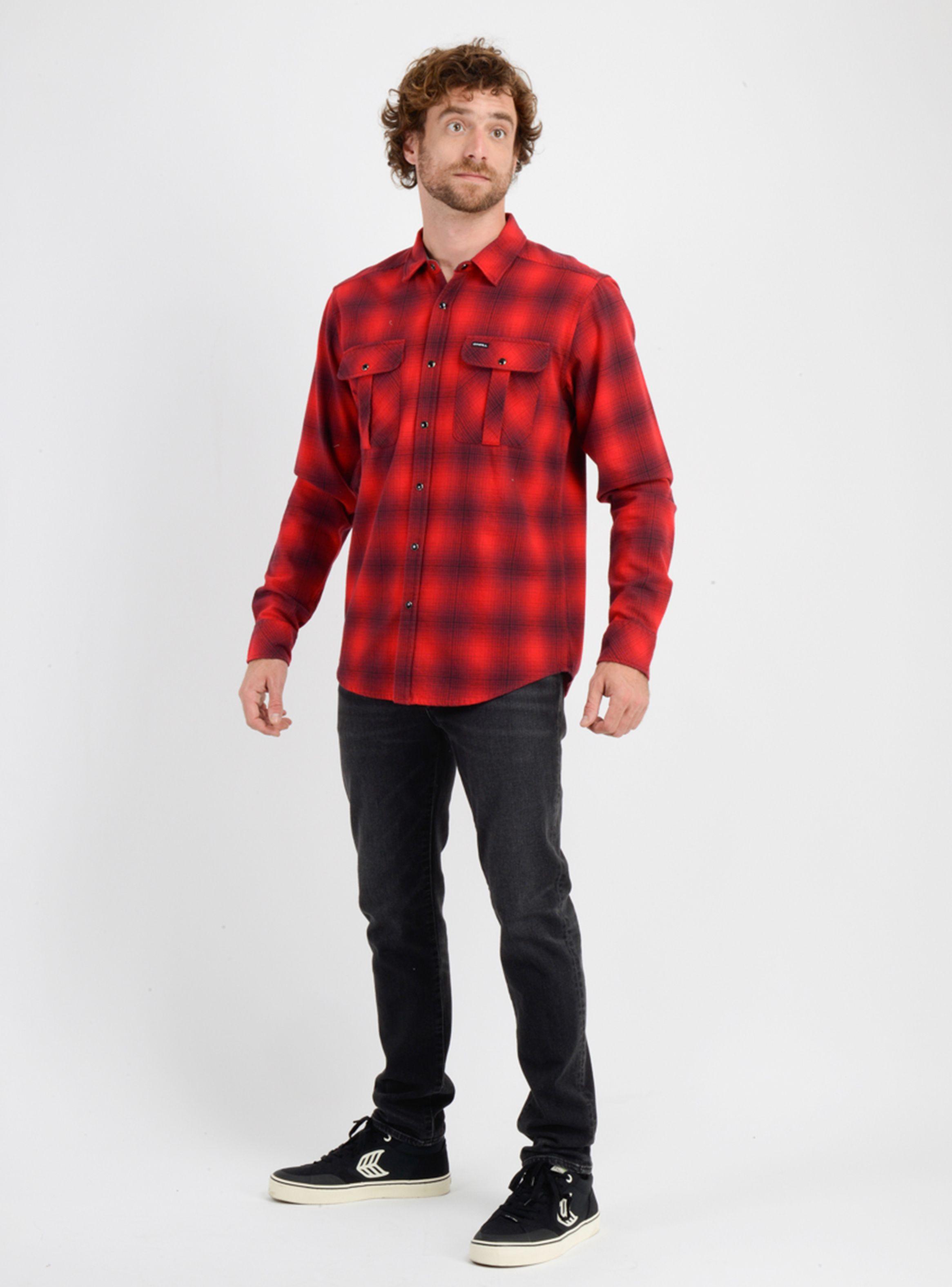 Camisa Manga Larga estilo Leñadora-5