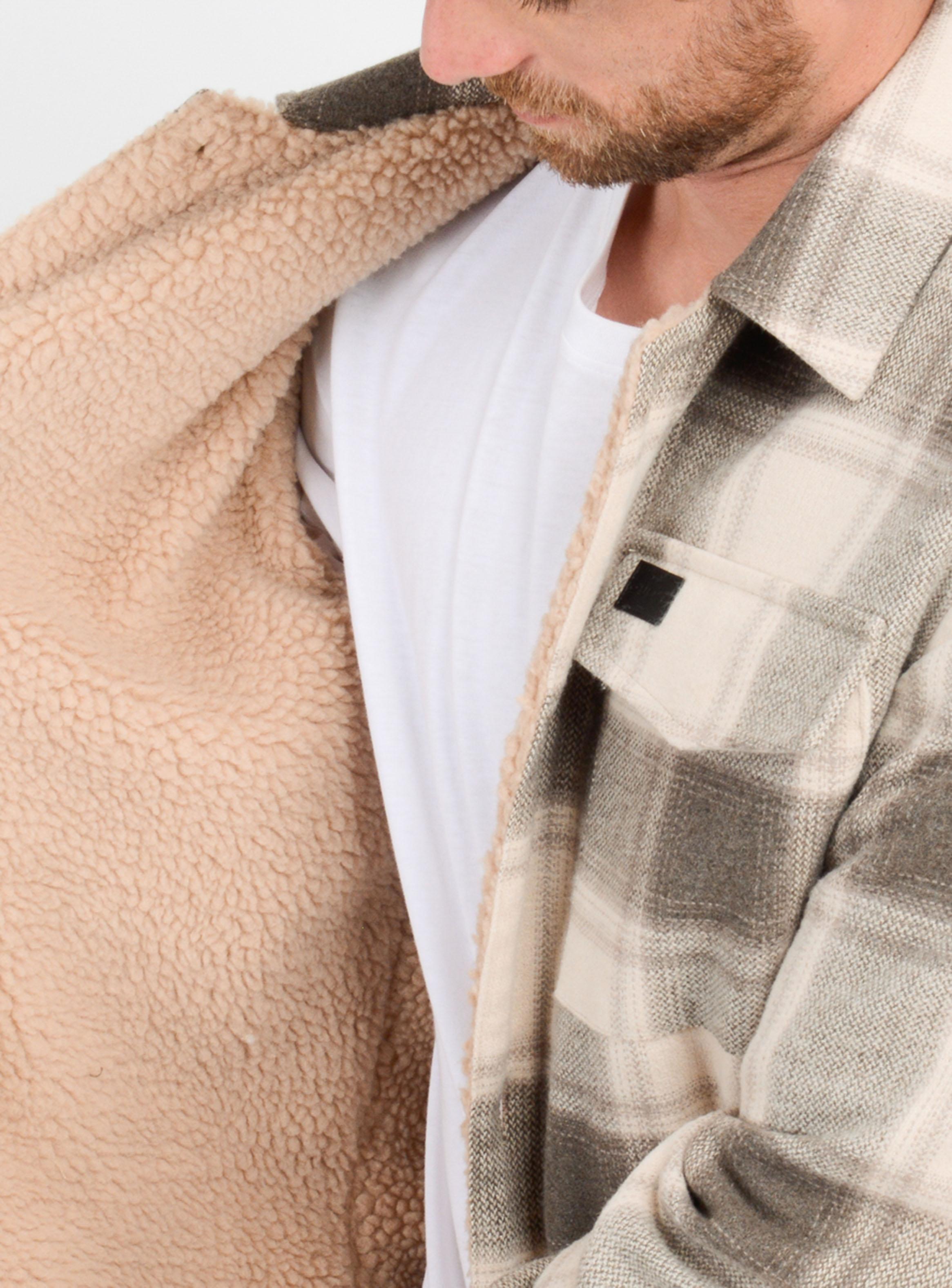 Chaqueta Casual Print Cuadros-4