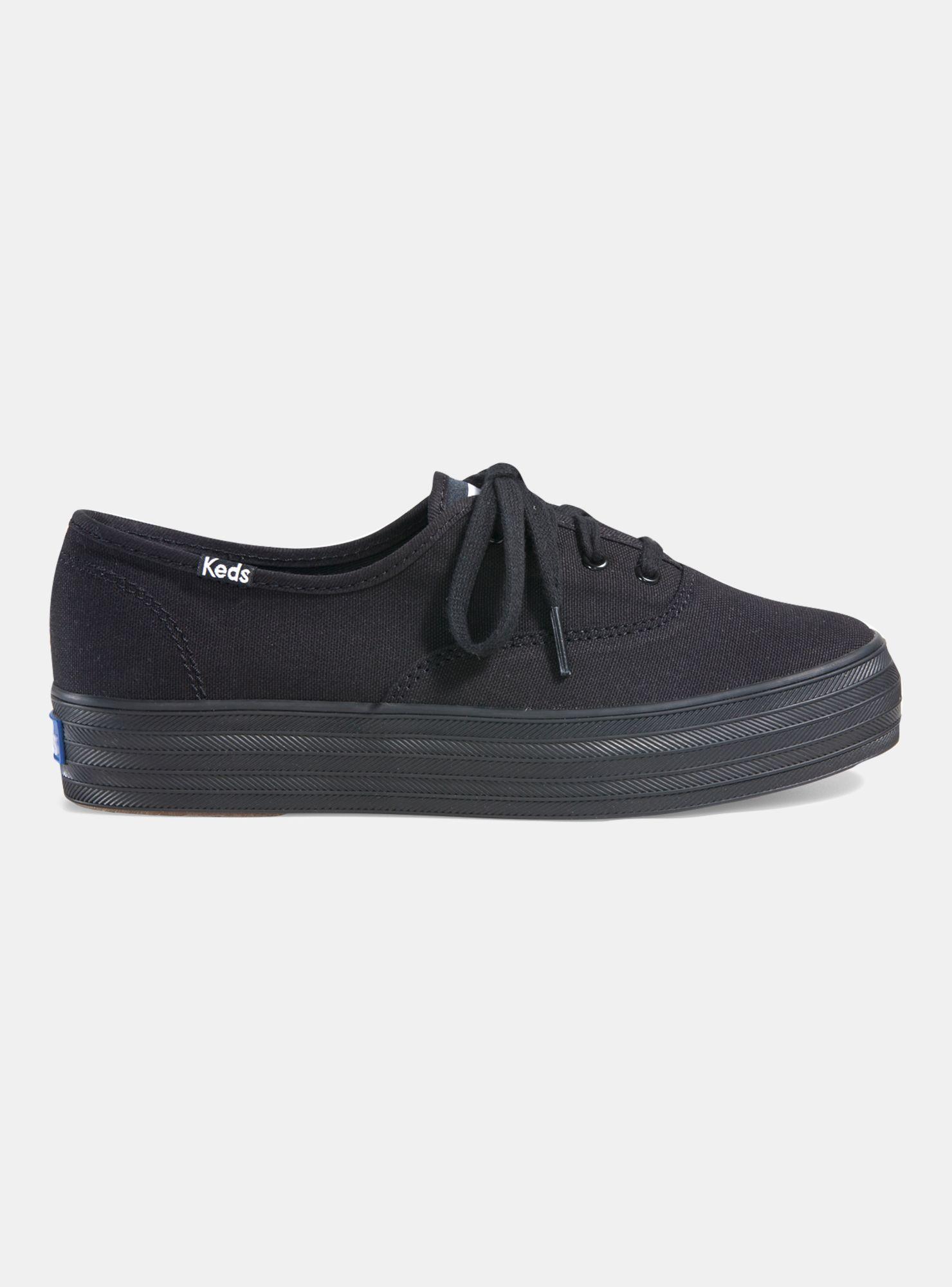 Zapatilla Keds Triple White Urbana Mujer-0