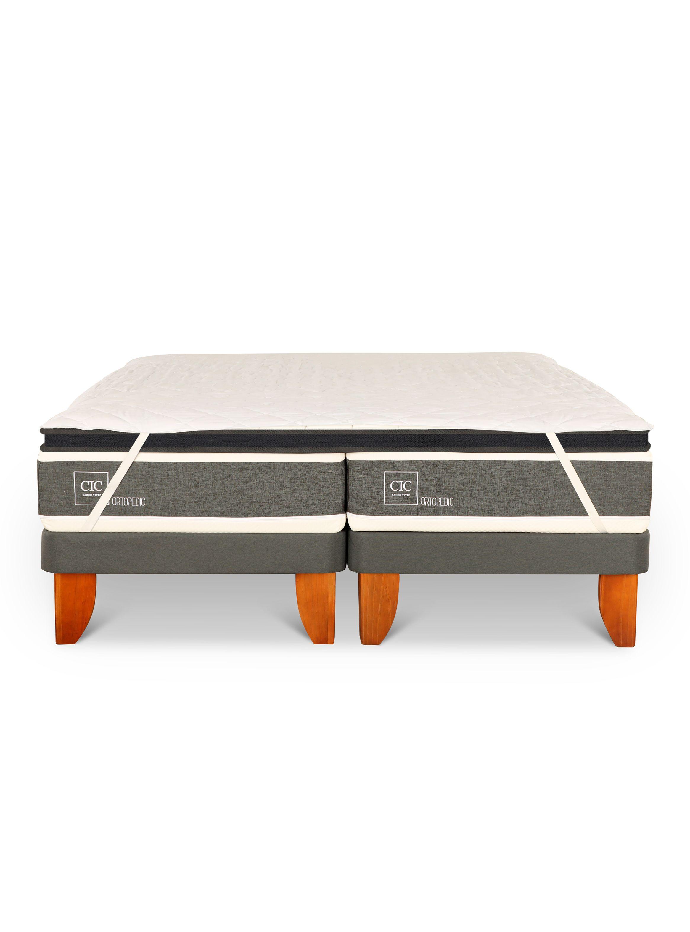 Dúplex Cama Europea Ortopedic 90x200 cm+ Topper-2