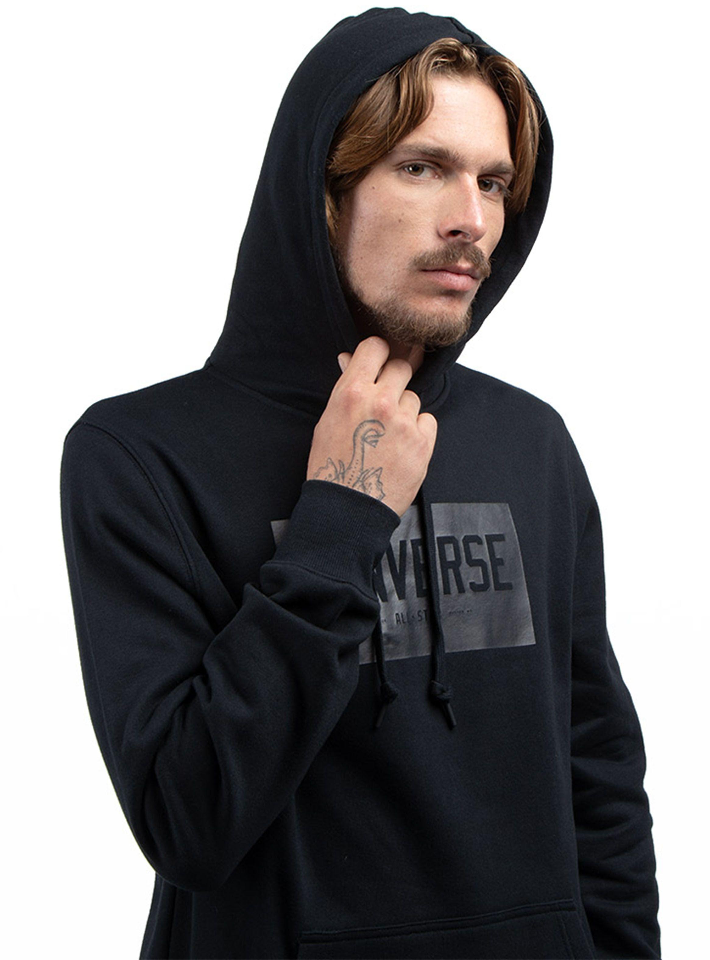Polerón Basic Hoodie Print Rectangulo-2