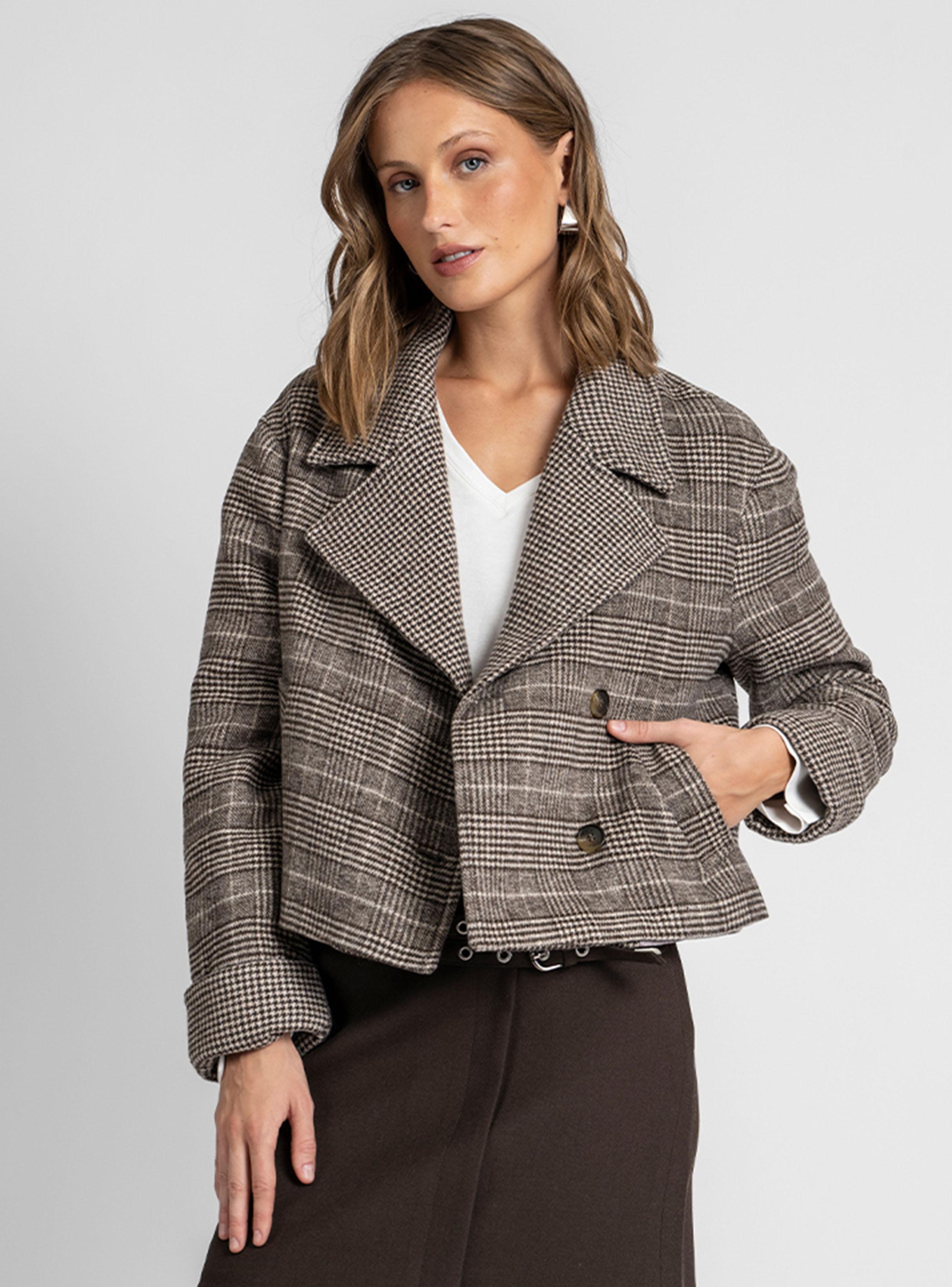 Chaqueta Alina Café-0