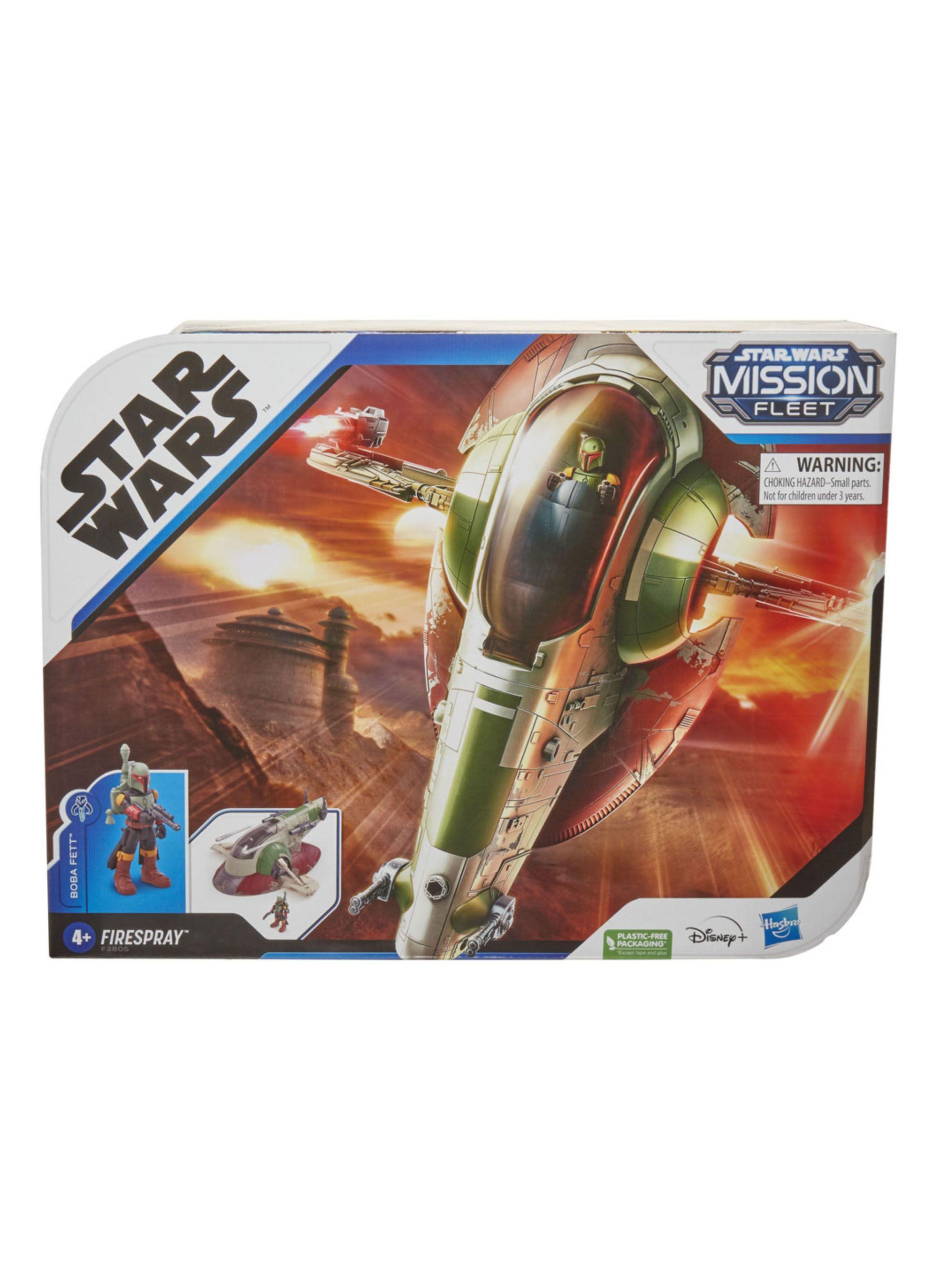 Figura Acción Star Wars Mission Fett Estelar 6 cm-1