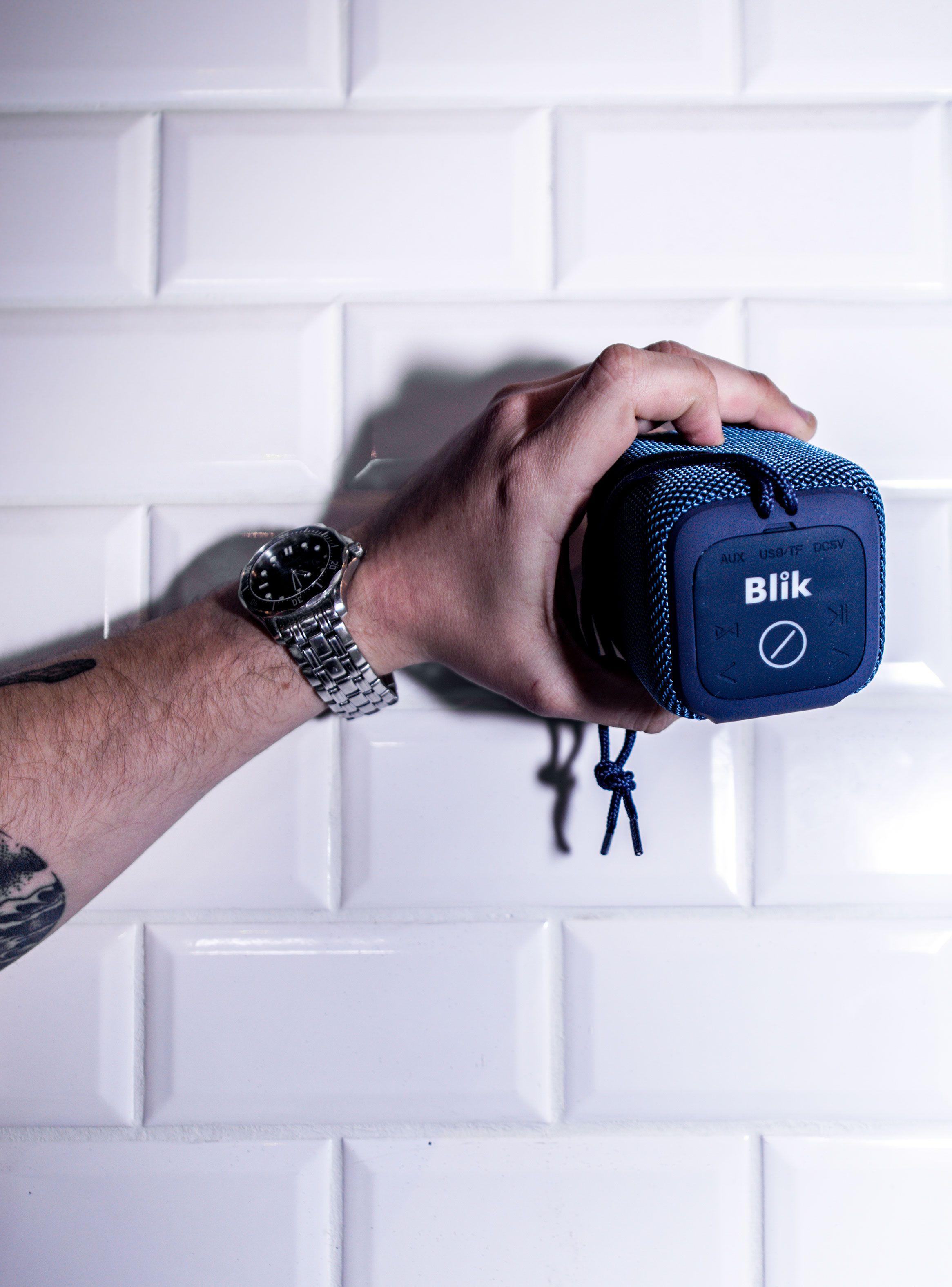 Parlante Bluetooth Joy Azul-4