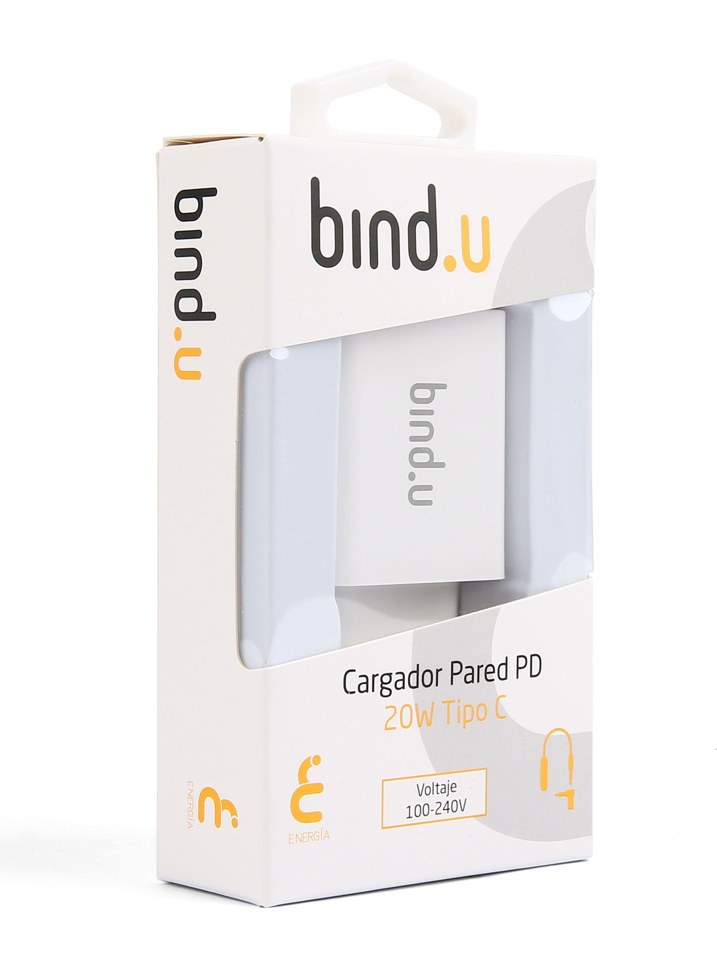 Cargador Bindu de Pared USB-C 20W-3