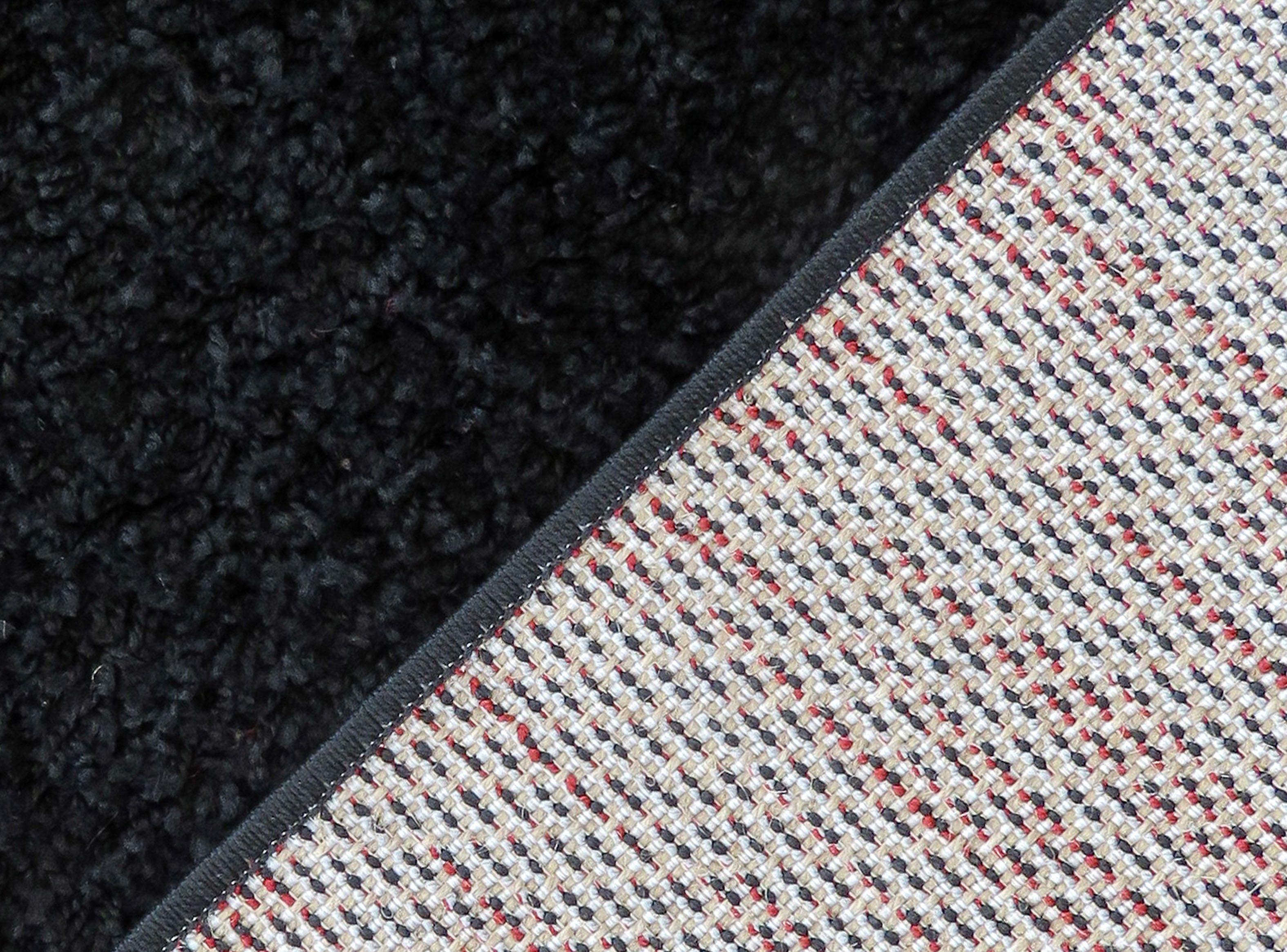 Alfombra Shaggy Unicolor D1 133x180 cm-2