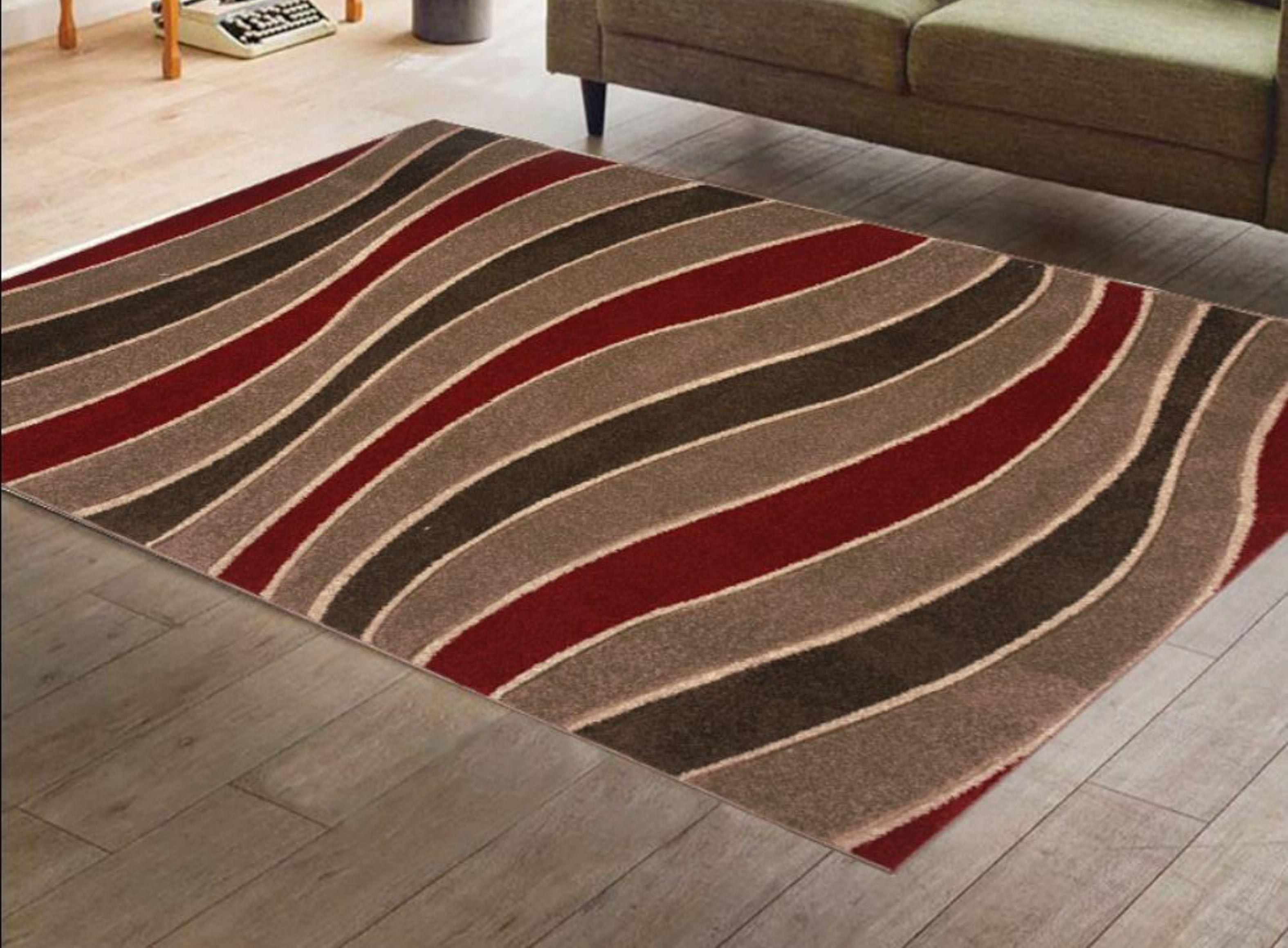 Alfombra Frize Carved D6 Orange 150 x 200 cm-1