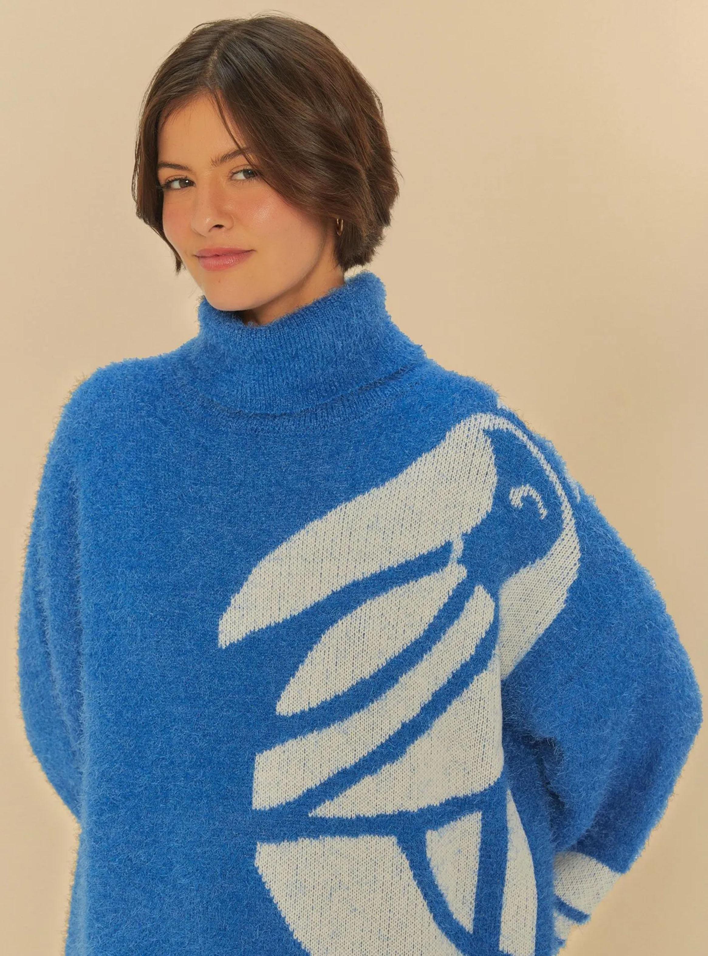 Sweater con Cuello Alto-2