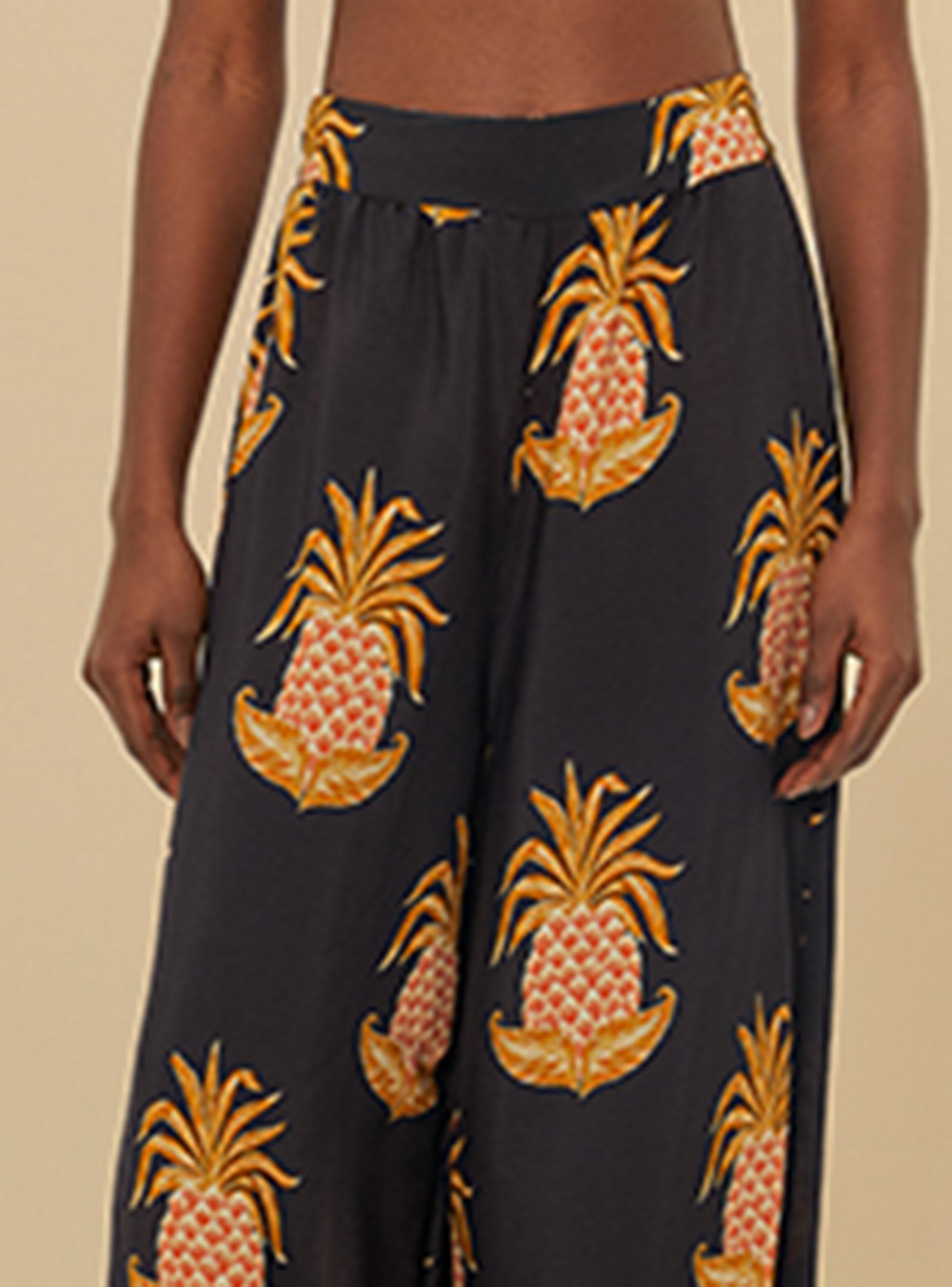 Pantalón Estampado Print Diseño Piña-2
