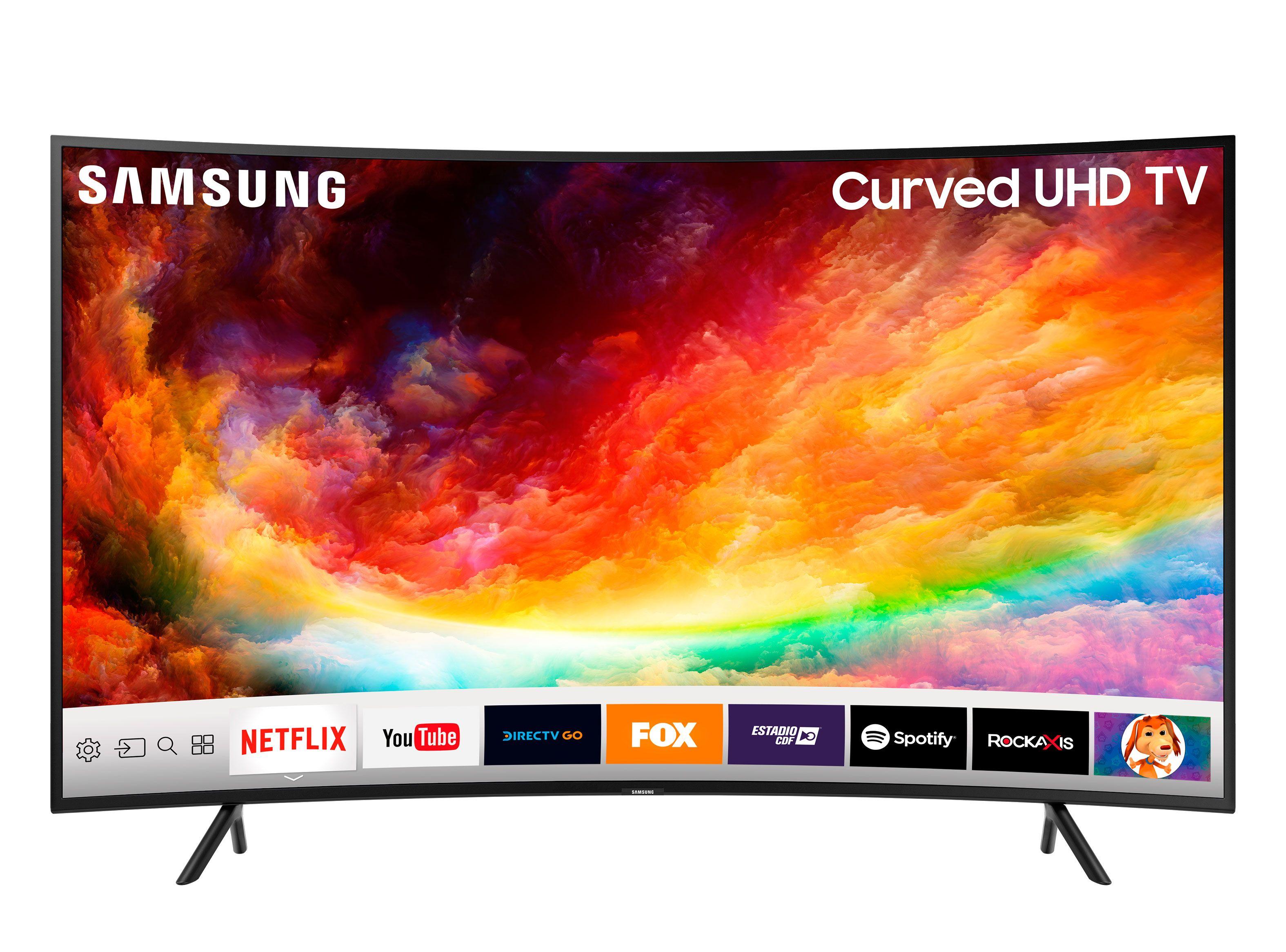 LED Smart TV Samsung 49" UHD 4K 49NU7300 Curvo-0