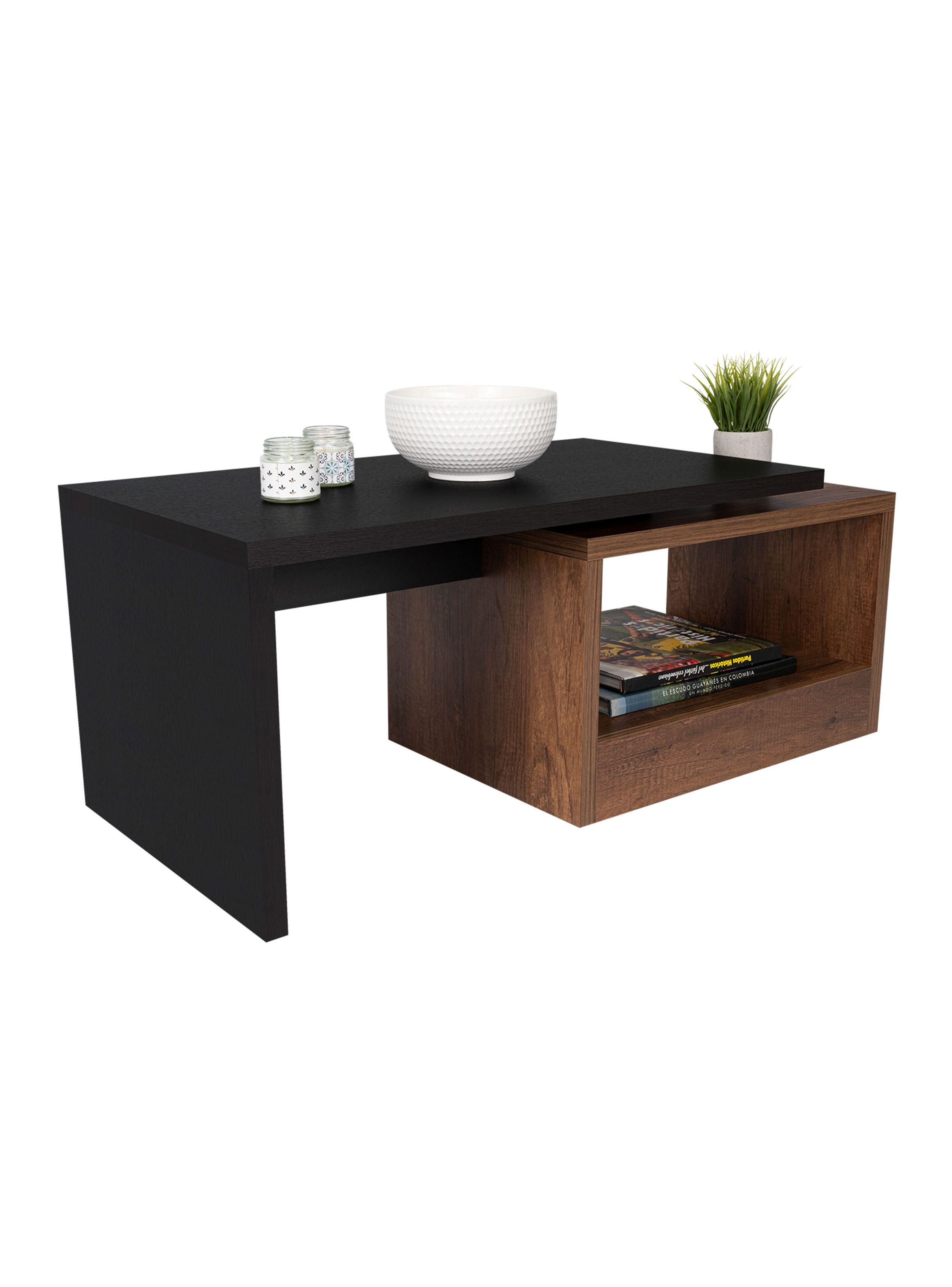 Mesa de Centro Kaia 45x100.2 cm Wengue Caramelo-4