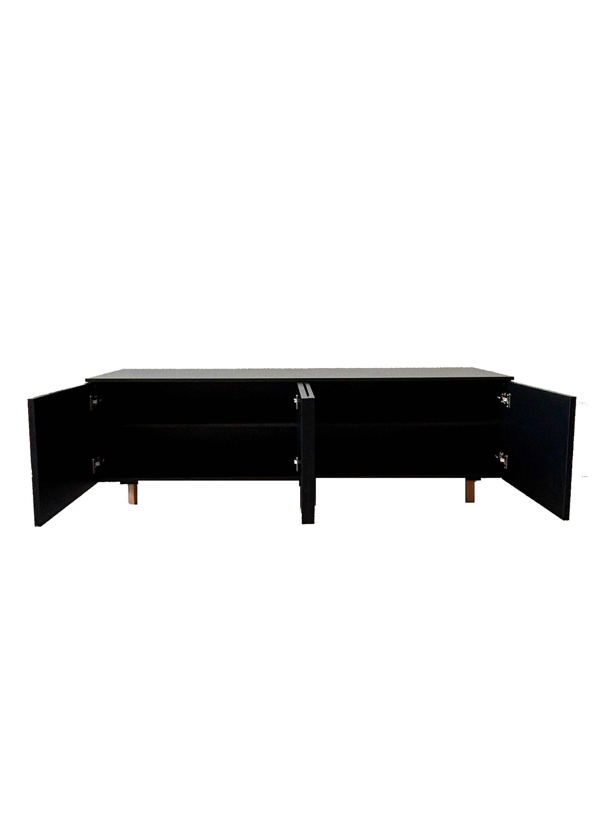 Rack TV 75" Arcos Negro-2