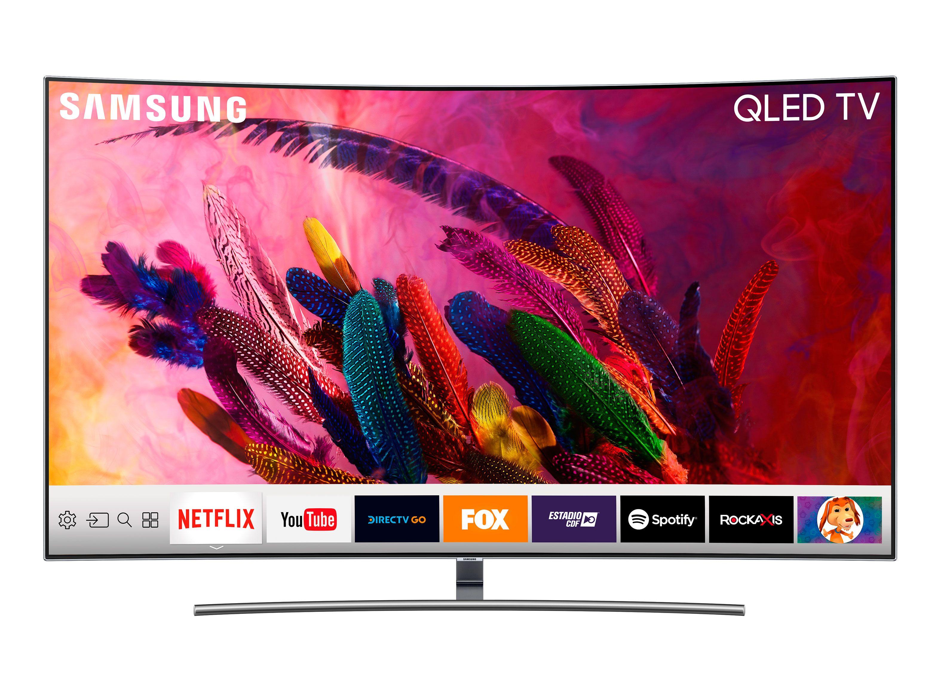 QLED Smart TV Samsung 65" UHD 4K 65Q8CNA Curvo-0