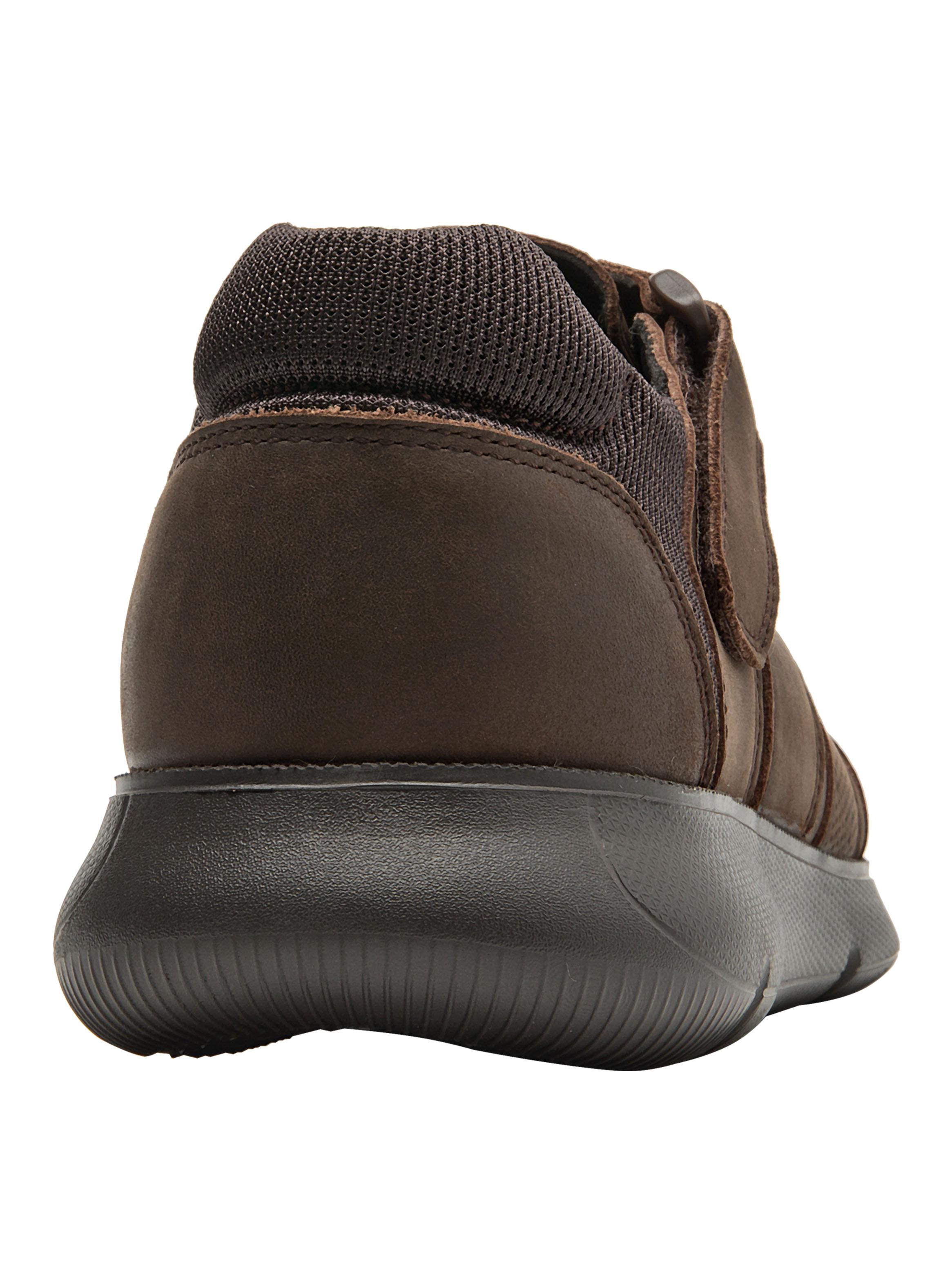Sandalia Cerrada Cuero Velcro Hombre-4