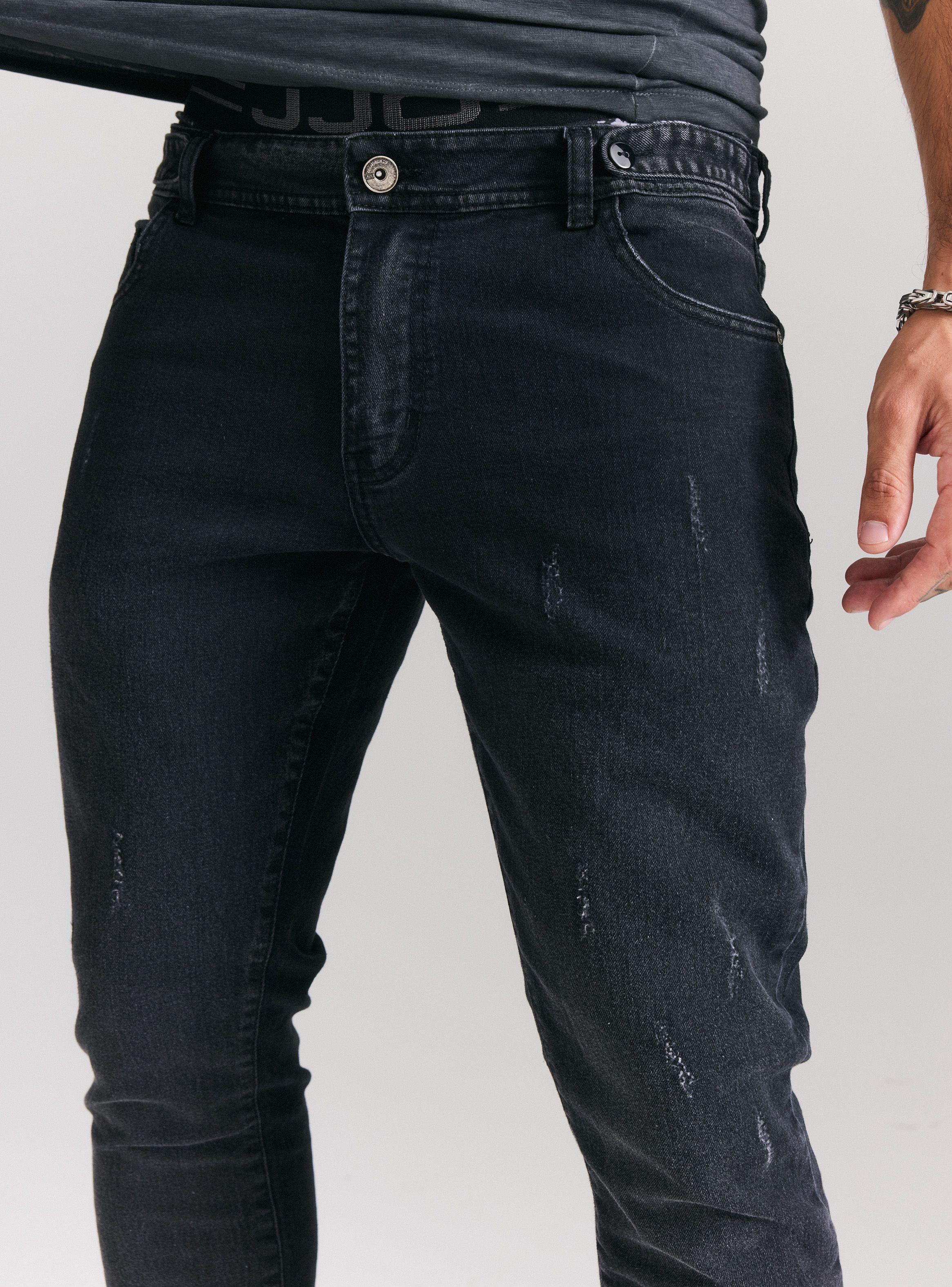 Jeans Flare Bota Ancha y Larga-2