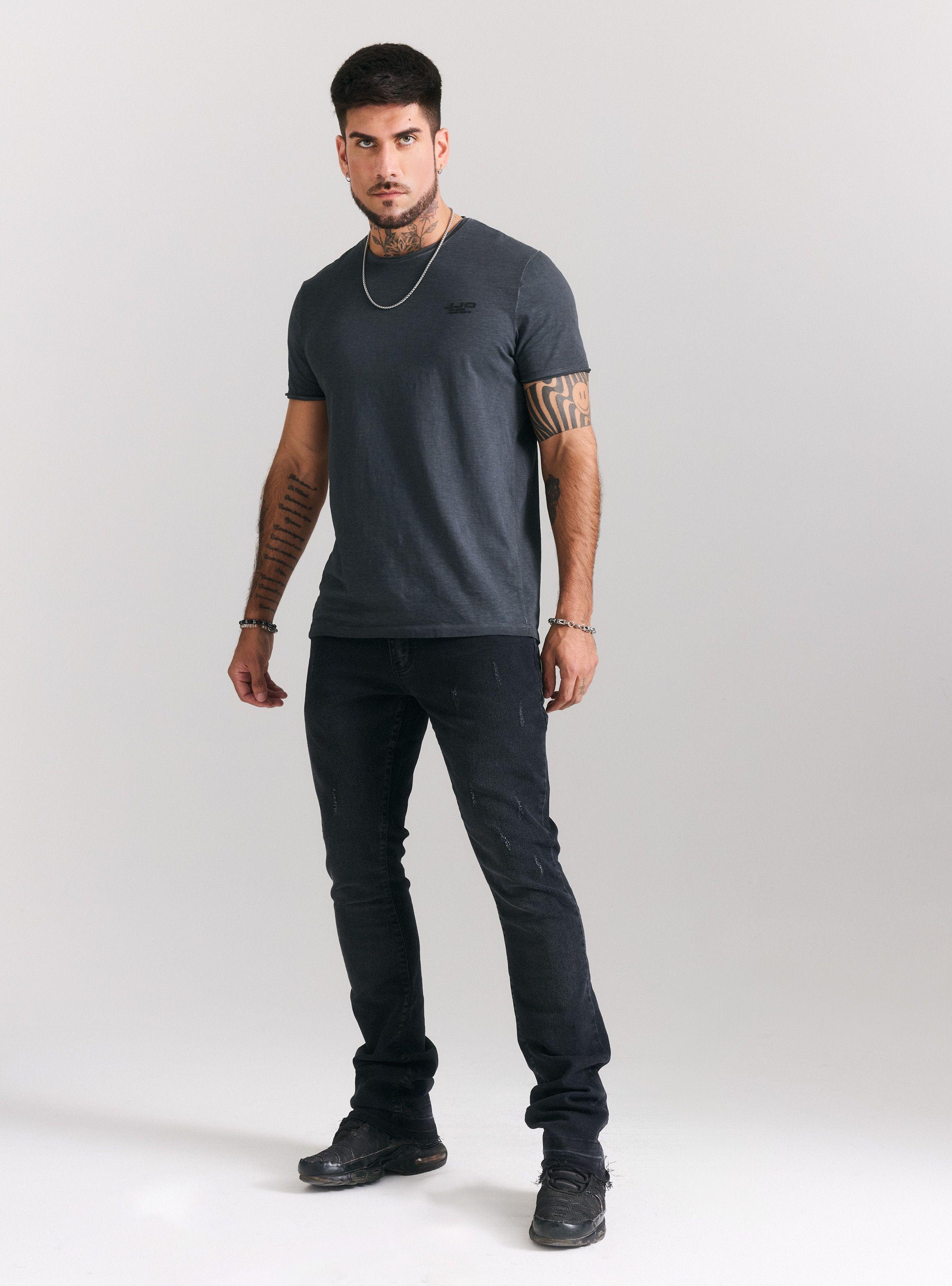 Jeans Flare Bota Ancha y Larga-4