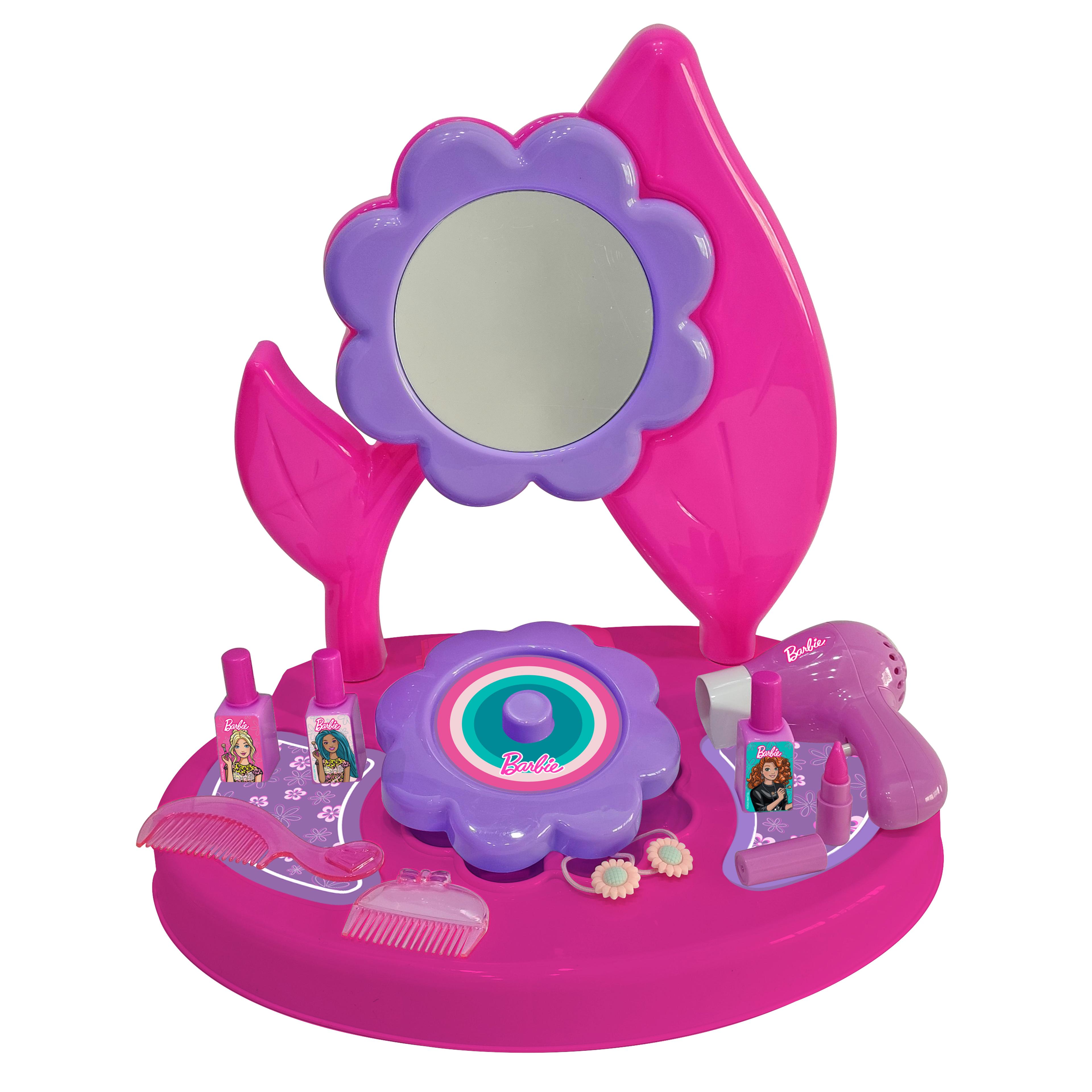 Juego de Belleza Barbie Tocador de Mesa-0