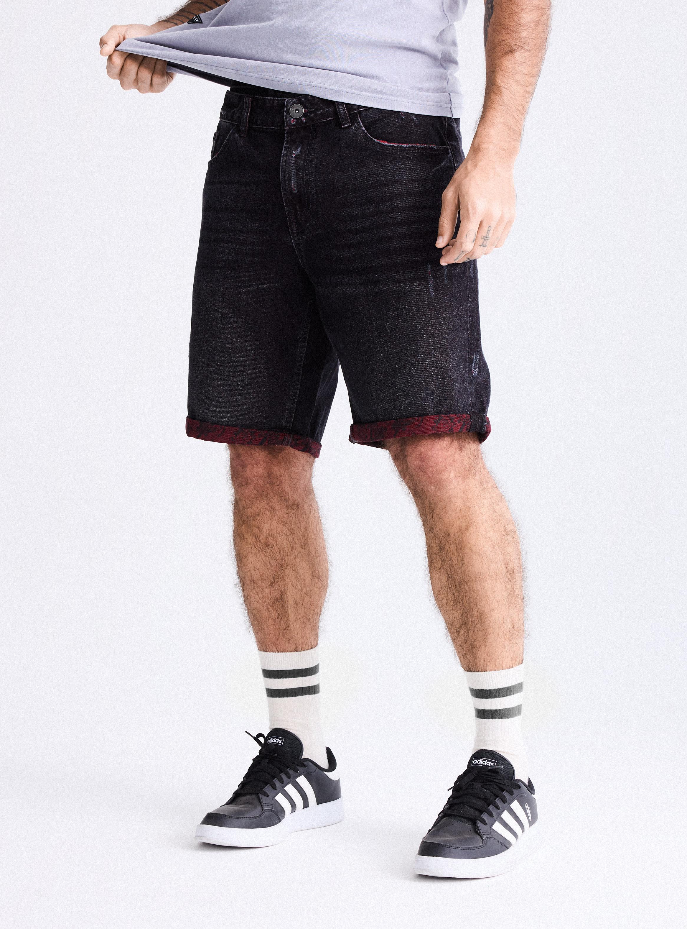 Short Ed Hardy Tela Revés Full Print en Basta-0
