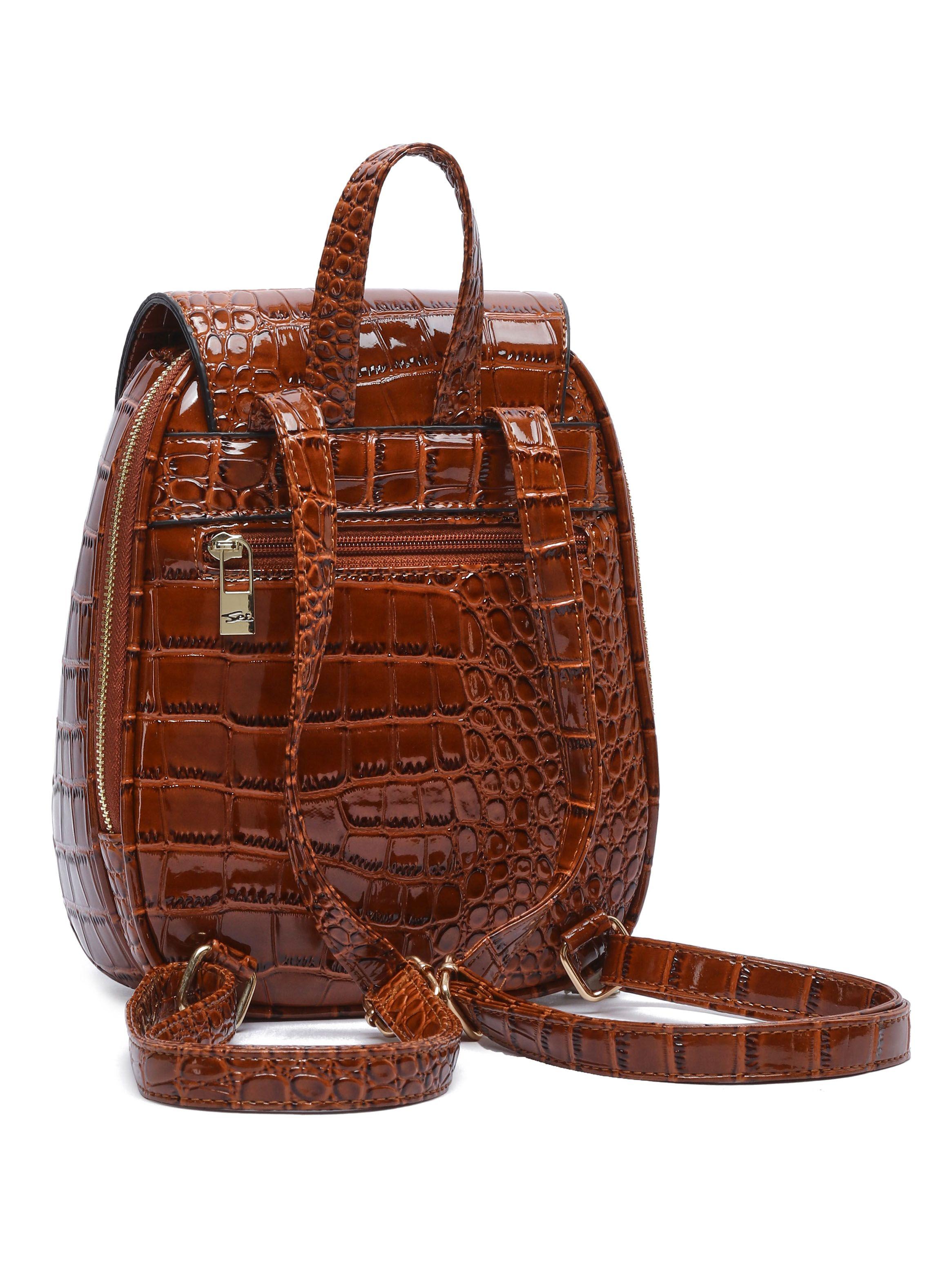 Mochila Justina Café-1