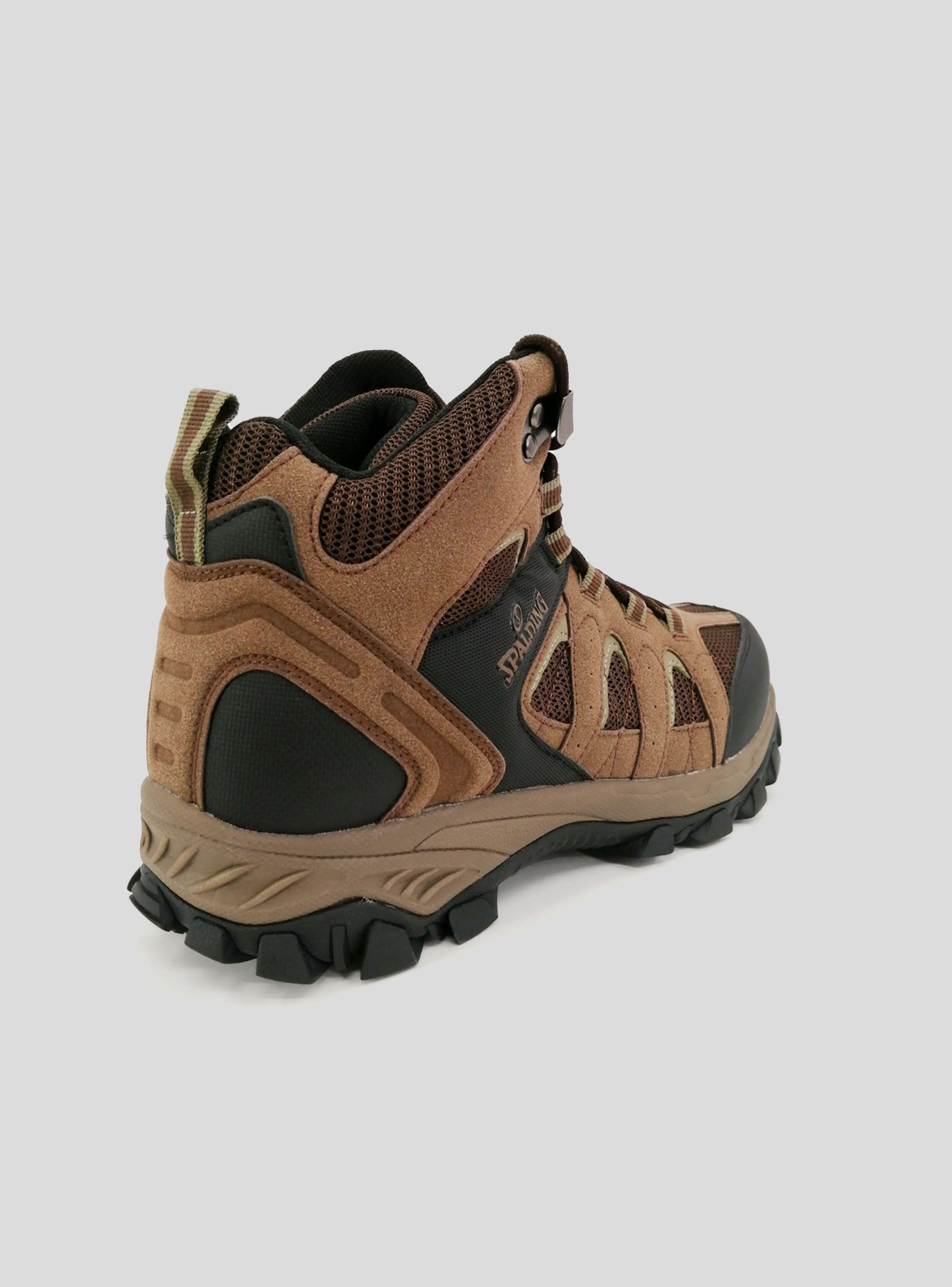 Zapatilla Outdoor Spalding Hombre ZMC4334 Café-3