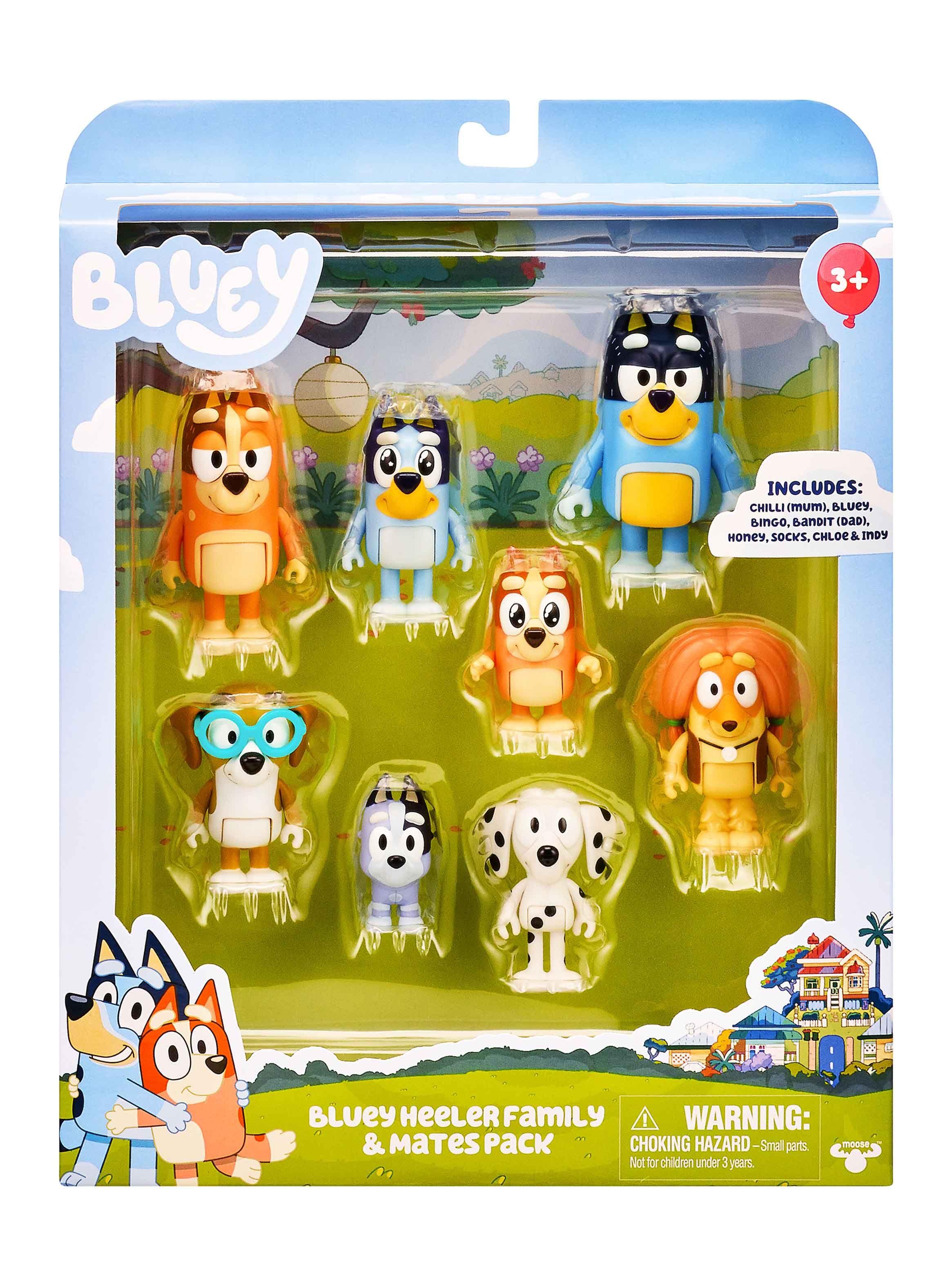 Pack 8 Figuras Bluey S5-0