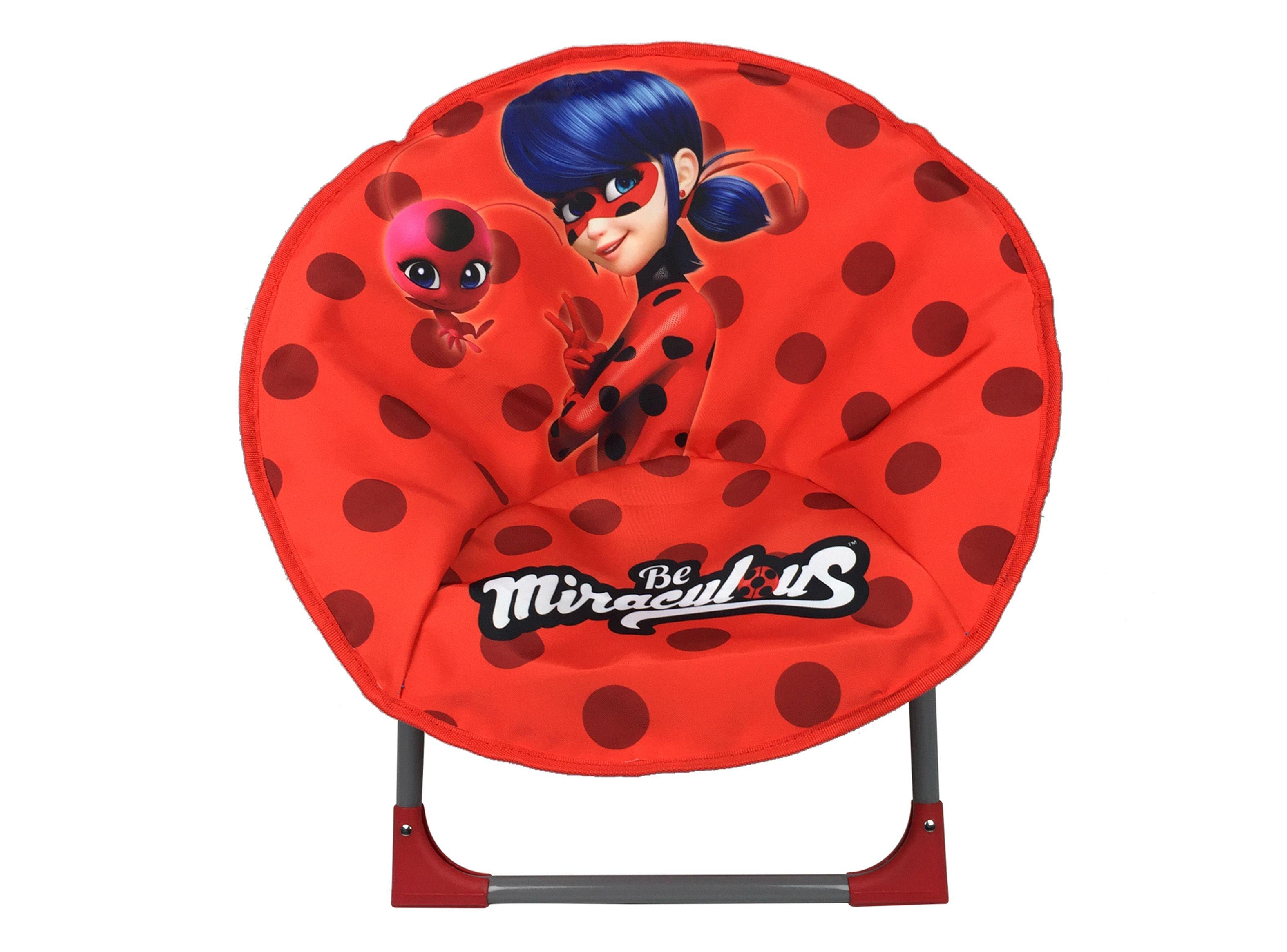 Sillón Plegable Nido Ladybug Licencias Infantiles-0
