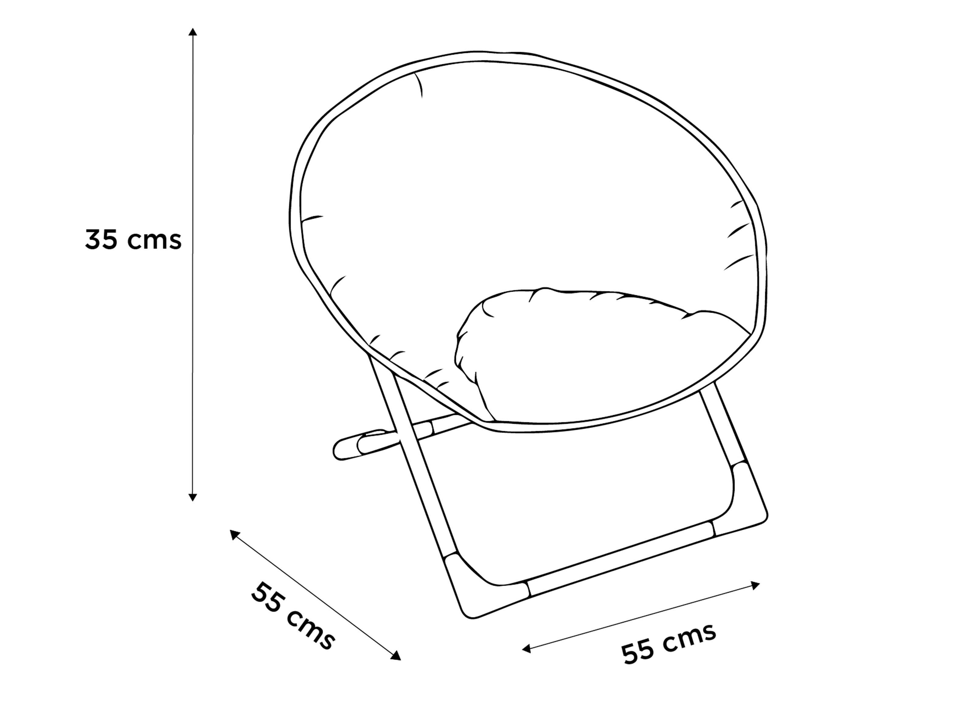 Sillón Plegable Nido Ladybug Licencias Infantiles-1
