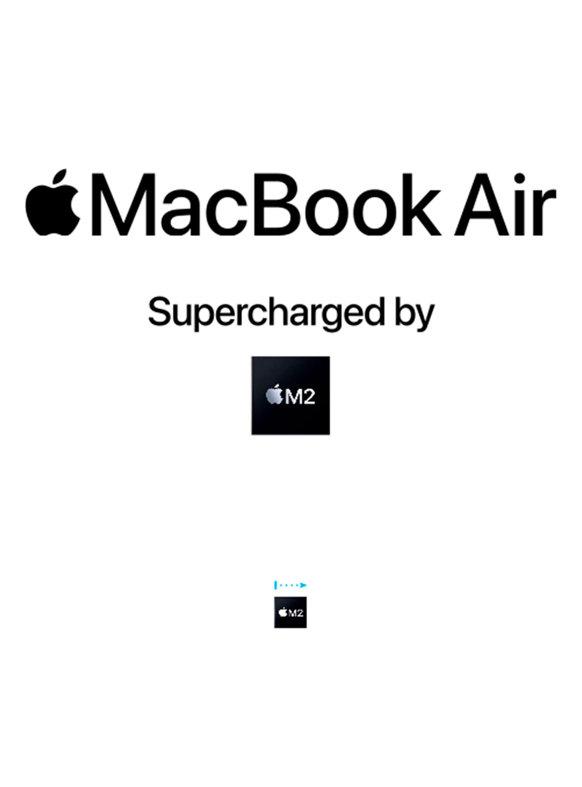 MacBook Air 13.6" Chip M2 CPU 8 Núcleos GPU 8 Núcleos 16GB RAM 256GB SSD Medianoche-7