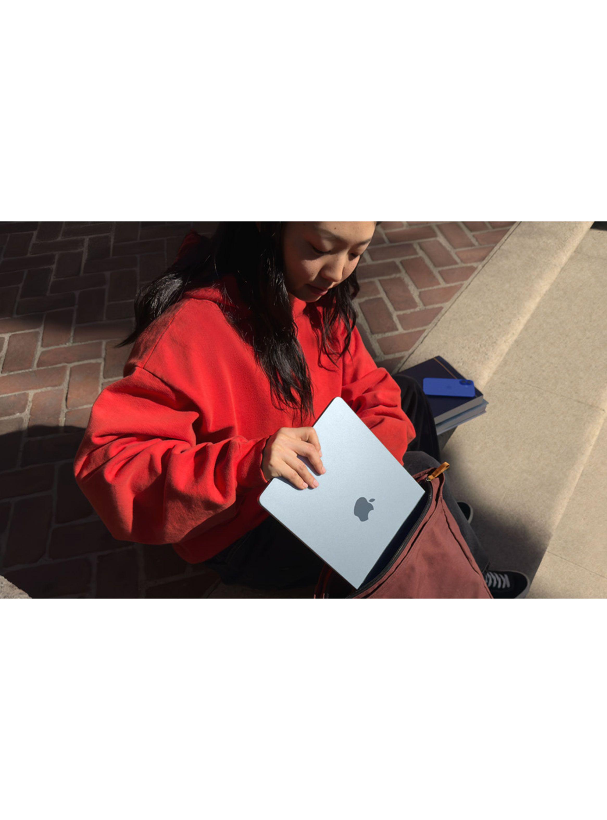 MacBook Air 13.6" Chip M4 CPU 10 Núcleos GPU 8 Núcleos 16GB RAM 256GB SSD Silver-9