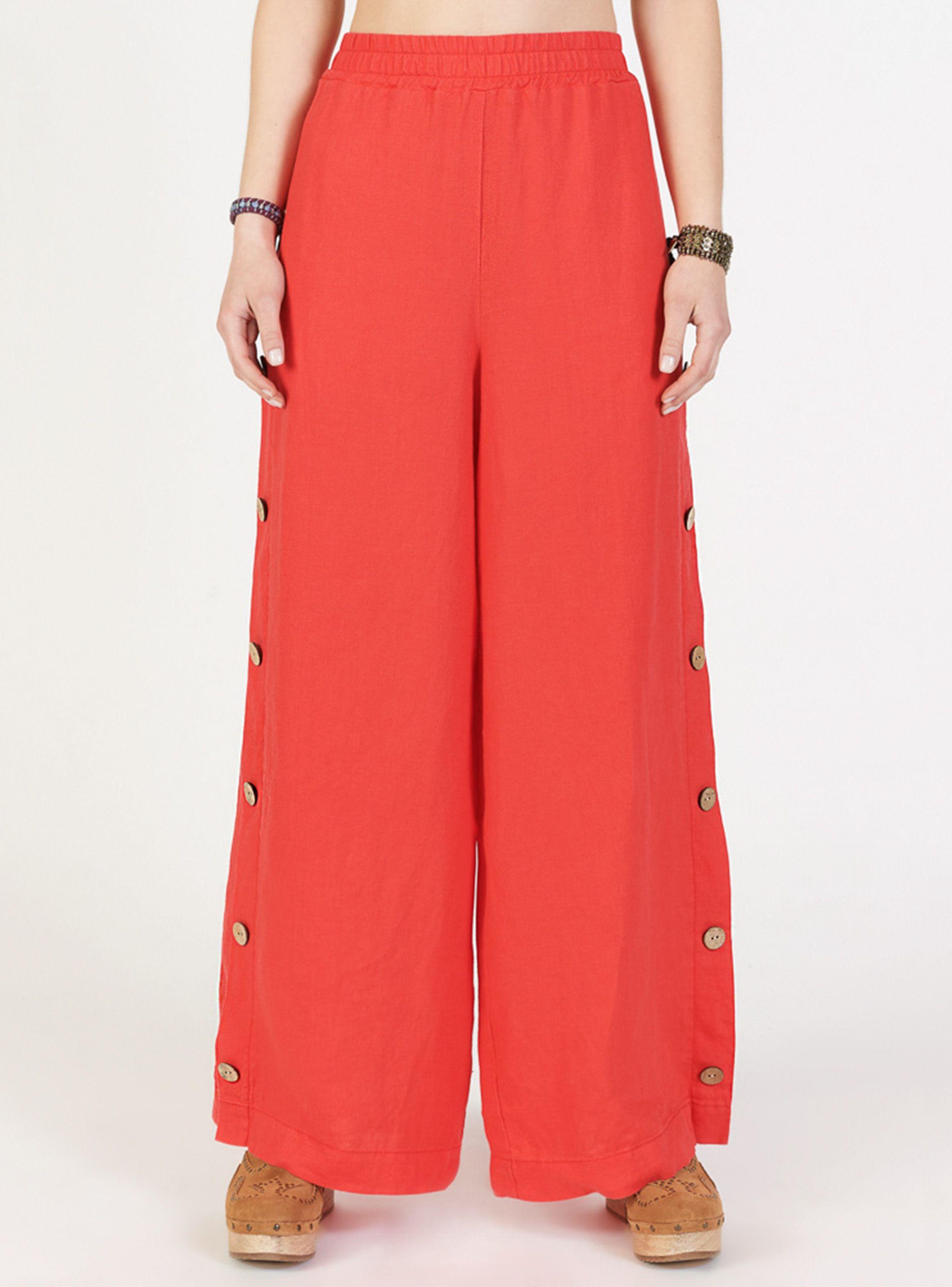 Pantalón Liso Botones Umbrale Woman-0
