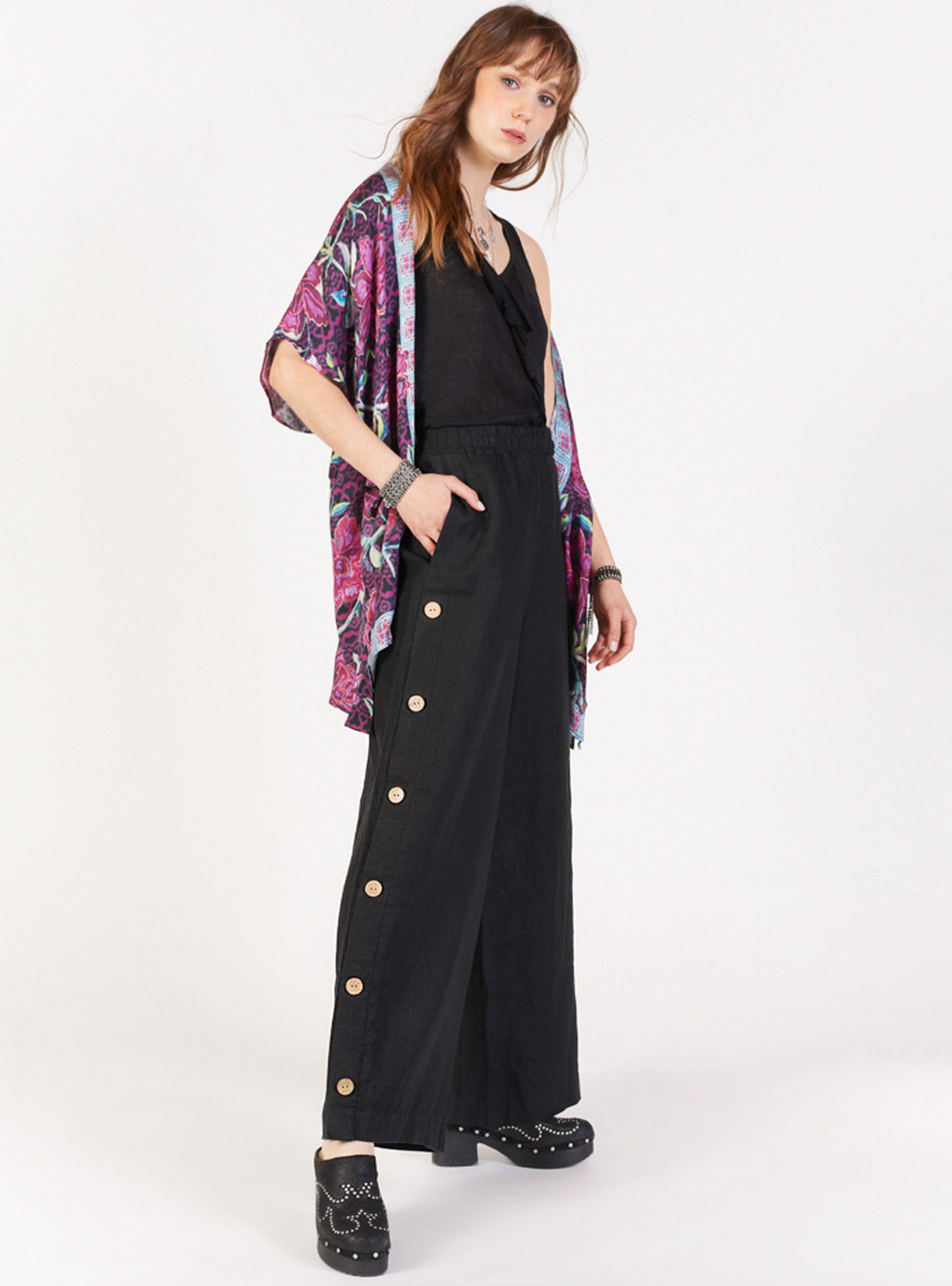 Pantalón Liso Botones Umbrale Woman-3