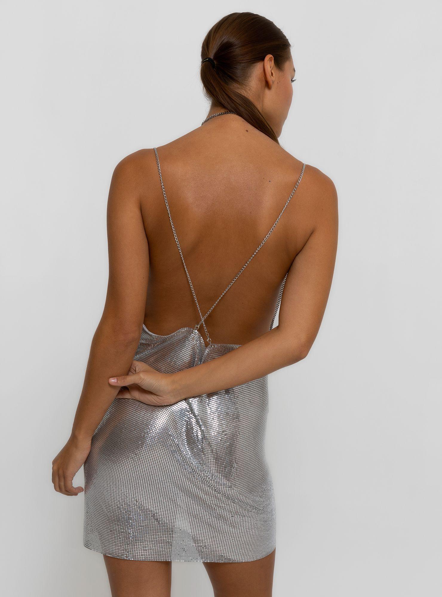 Vestido Metalizado JJO-1