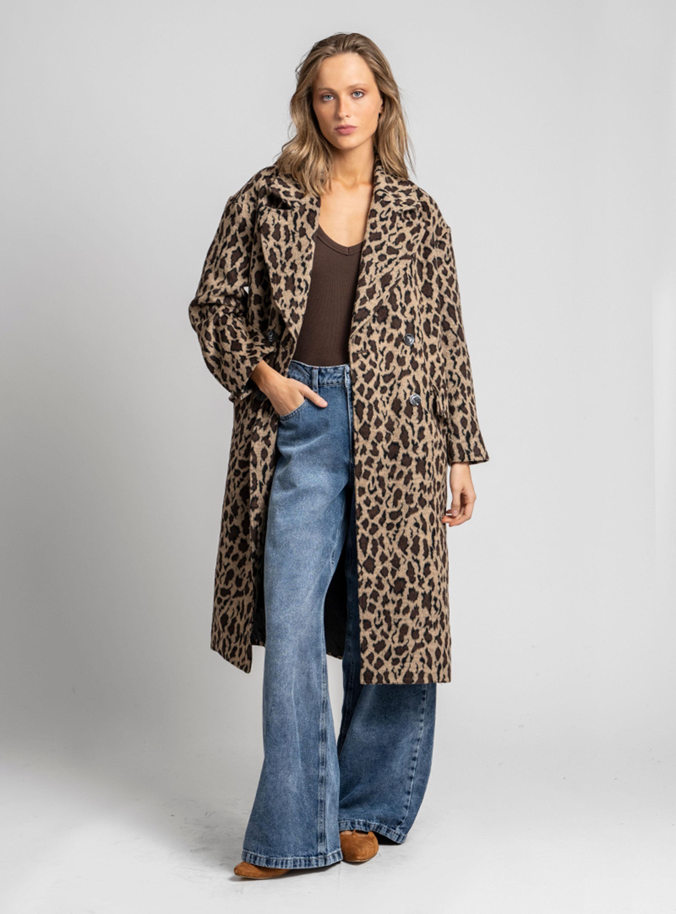 Abrigo Francine Animal Print-0