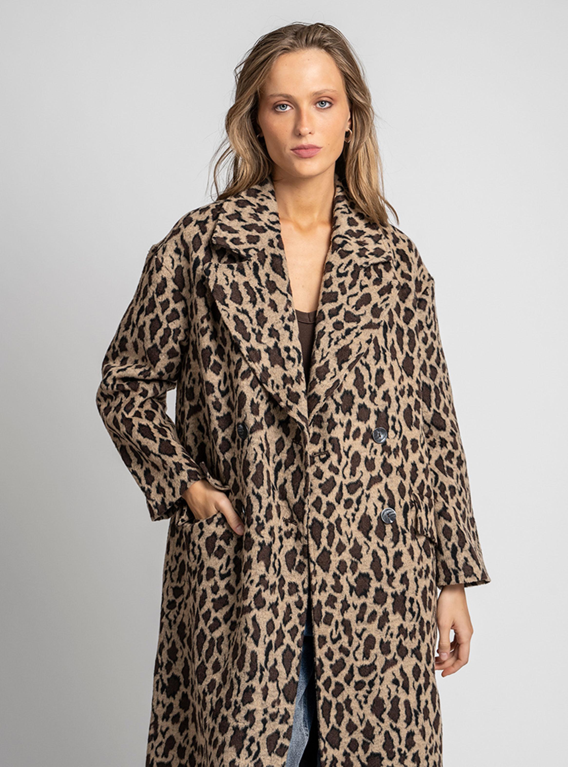Abrigo Francine Animal Print-3