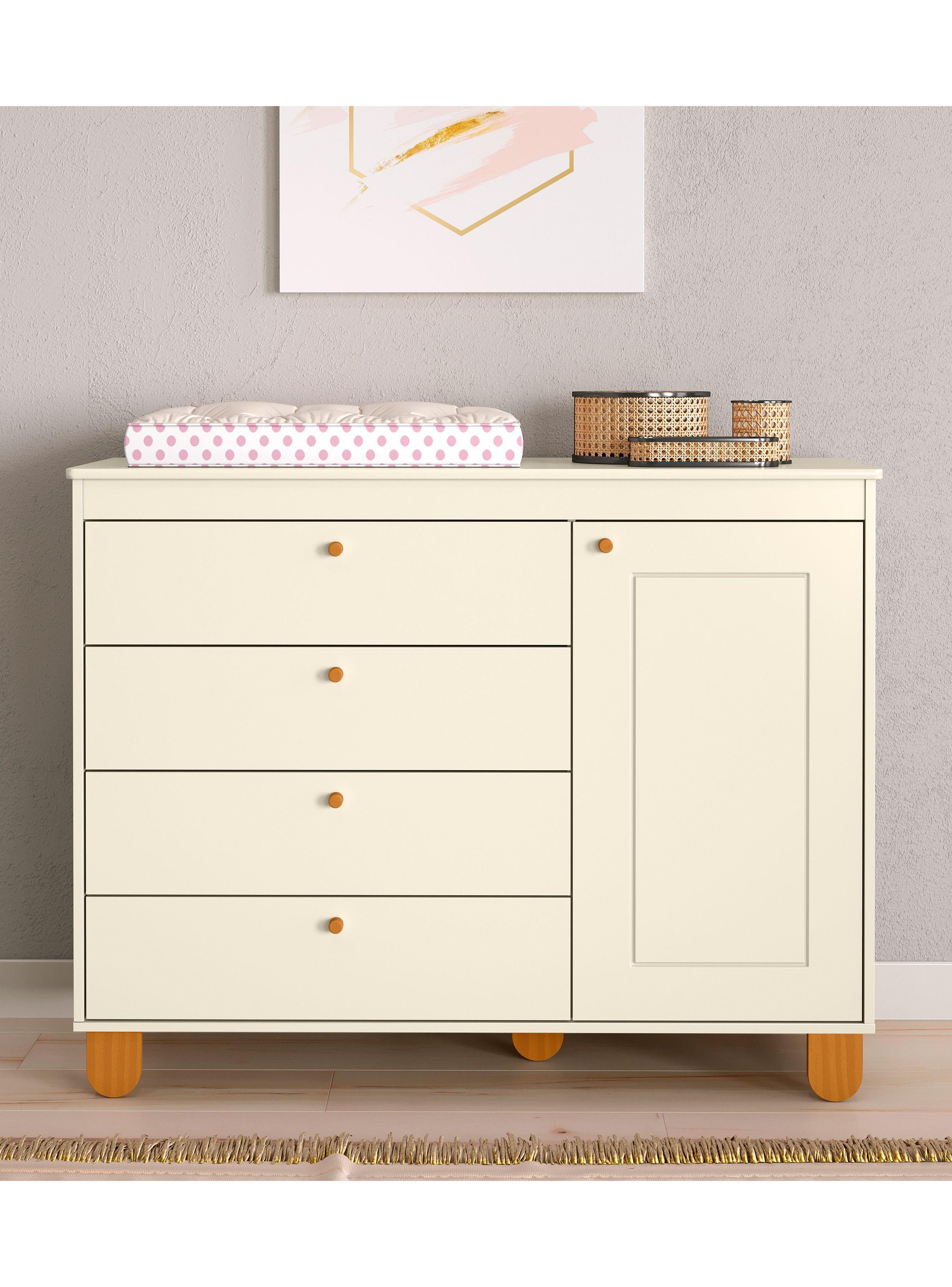 Cómoda Zupi con Puerta Beige-2
