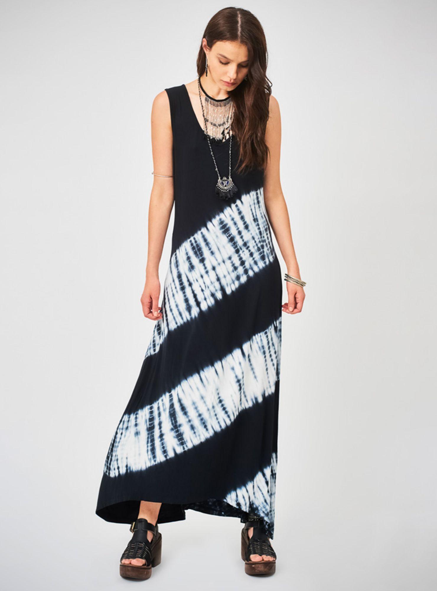 Vestido Largo Franjas Umbrale Woman-0