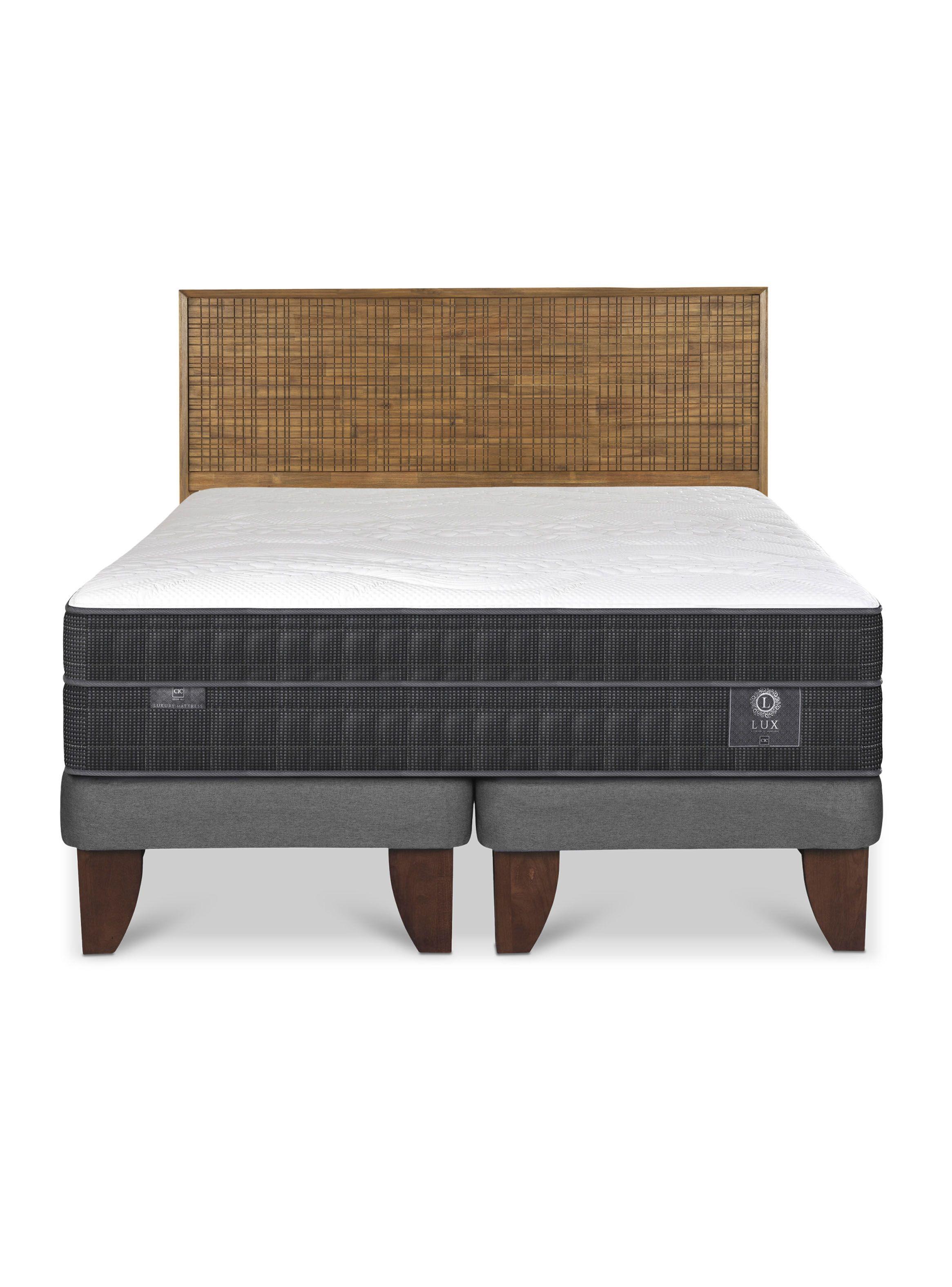 Cama Europea Lux King + Respaldo Adria-2