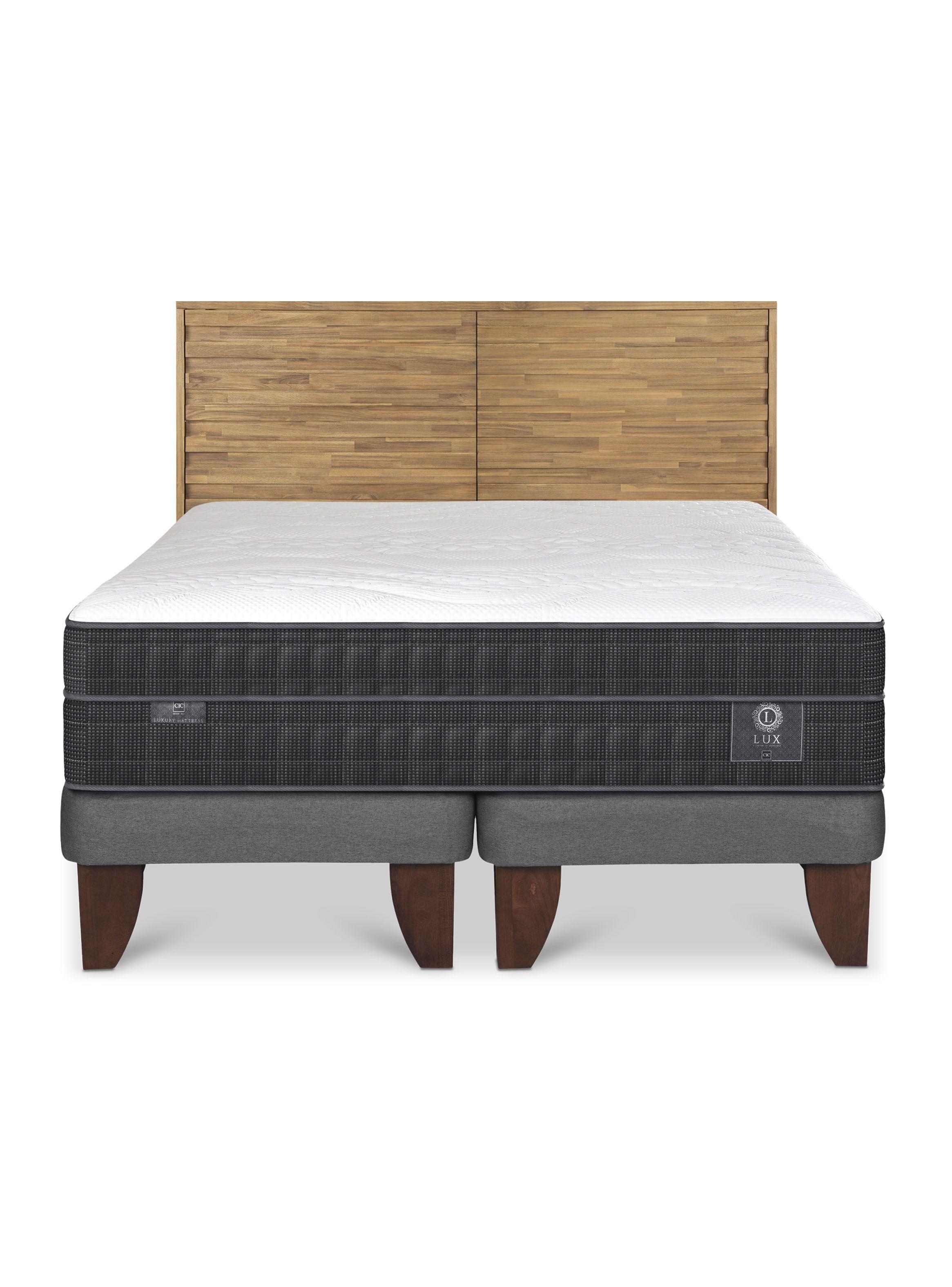 Cama Europea Lux King + Respaldo Rodano-2