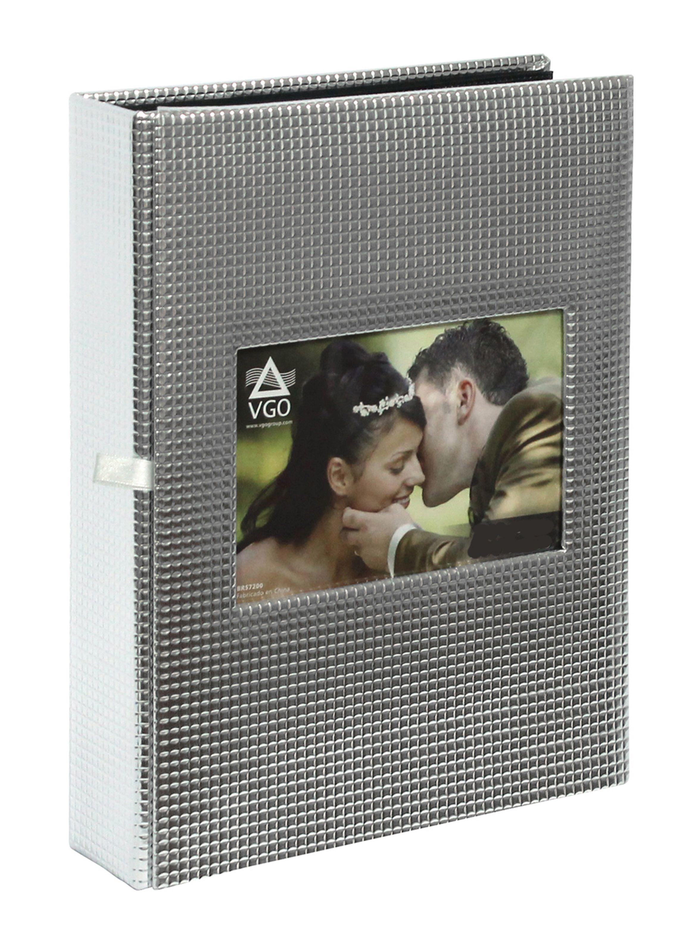 Álbum VGO 200 Fotos 13 x 19 cm Plata-0